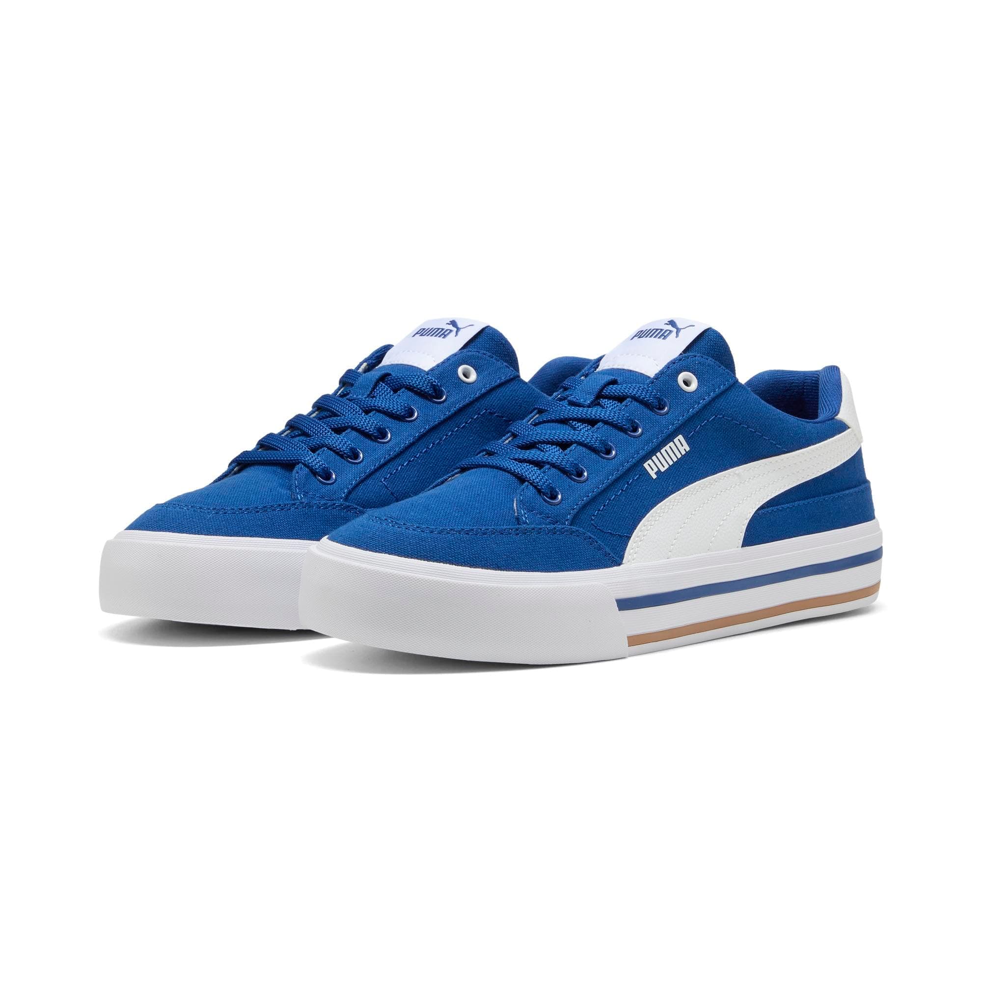 Puma, Tenis Casuales Court Classic Vulc FS, Unisex, Azul