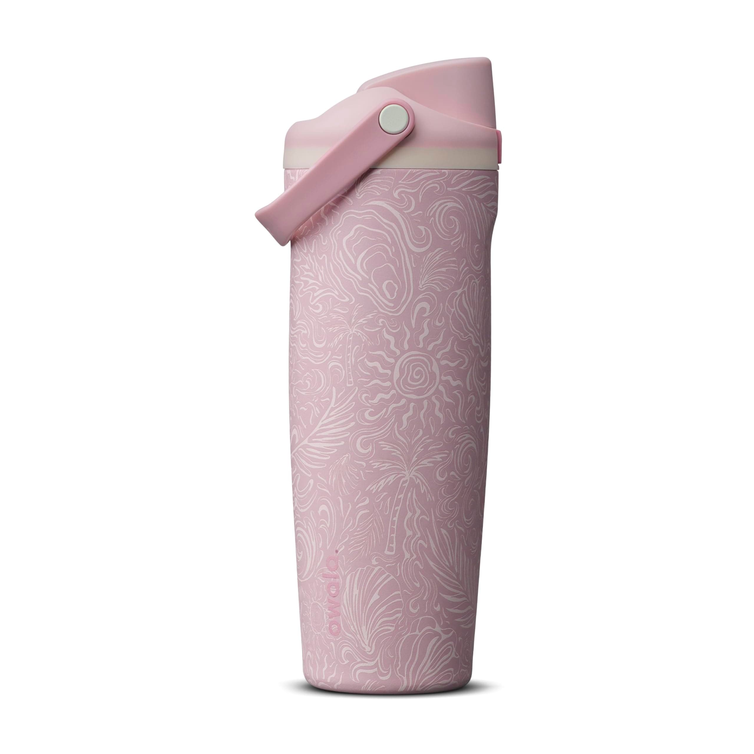 Owala FreeSip Sway - Botella de agua de acero inoxidable (30 oz)