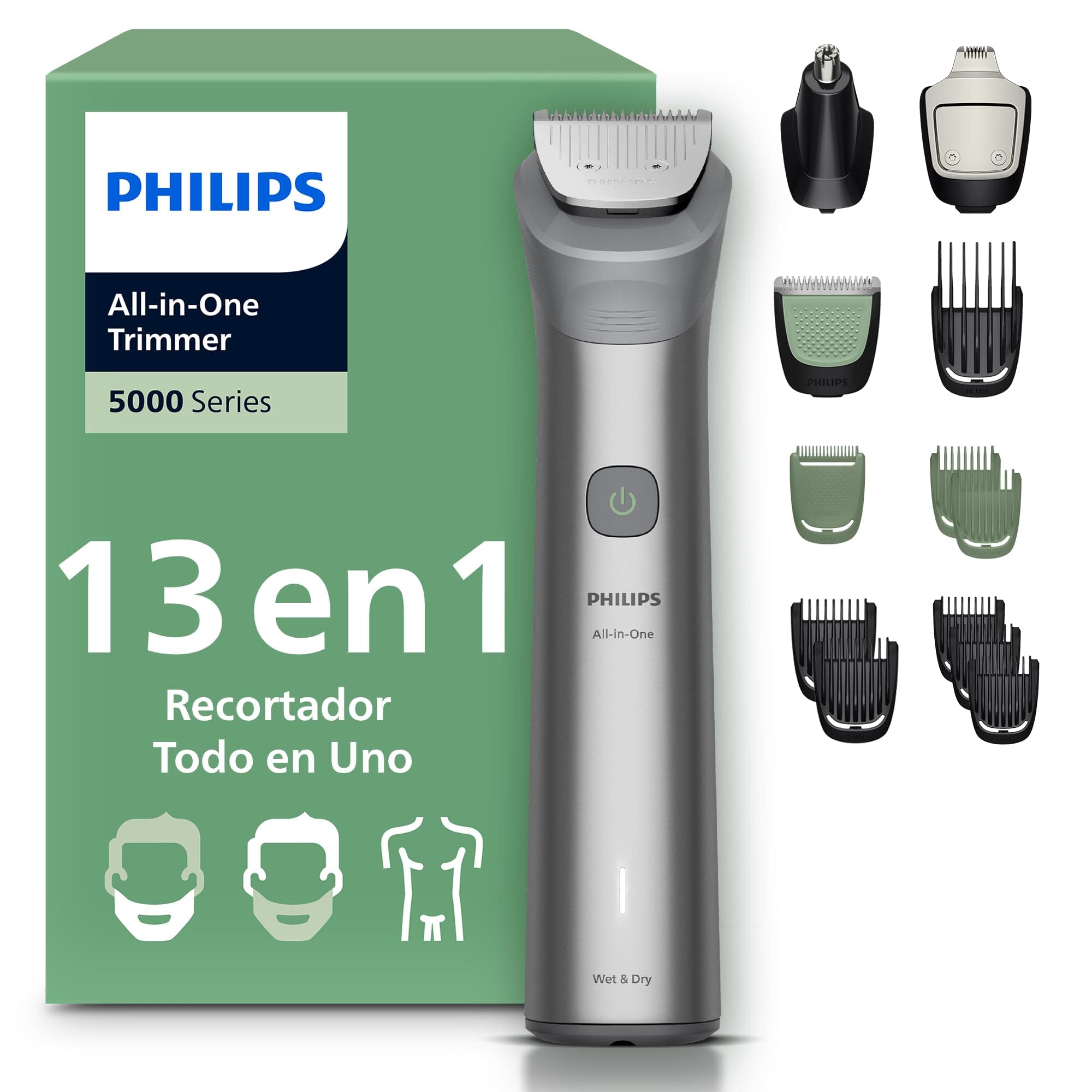 Philips Multigroom Serie 5000 Recortadora Todo en Uno para Hombre