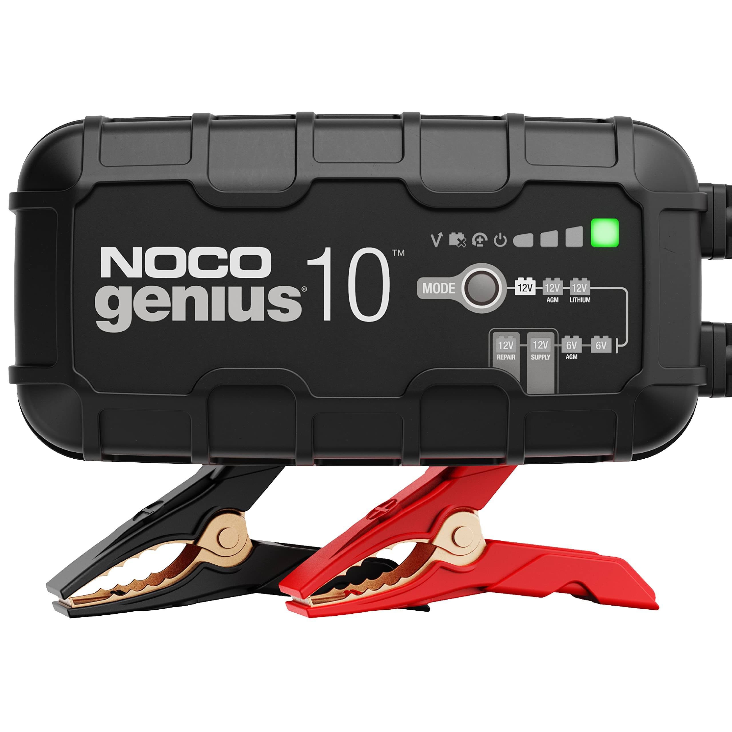 NOCO GENIUS10: Cargador de batería Inteligente 6V/12V 10A – Mantenedor automático