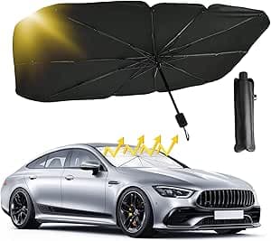AKASENKO Parasol para Parabrisas de Coche
