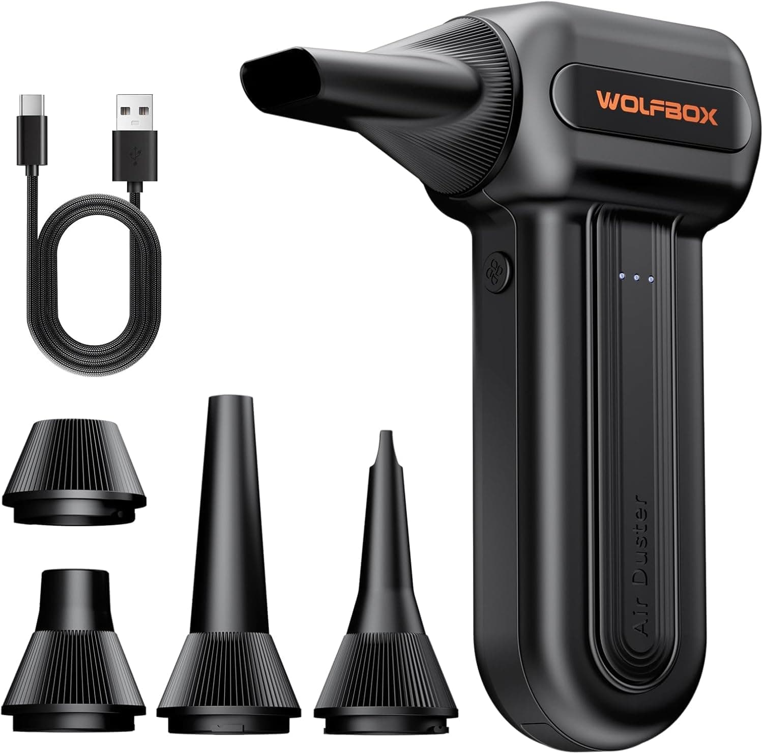 WOLFBOX Sopladora de Aire Inalámbrica MF60 Potente 110