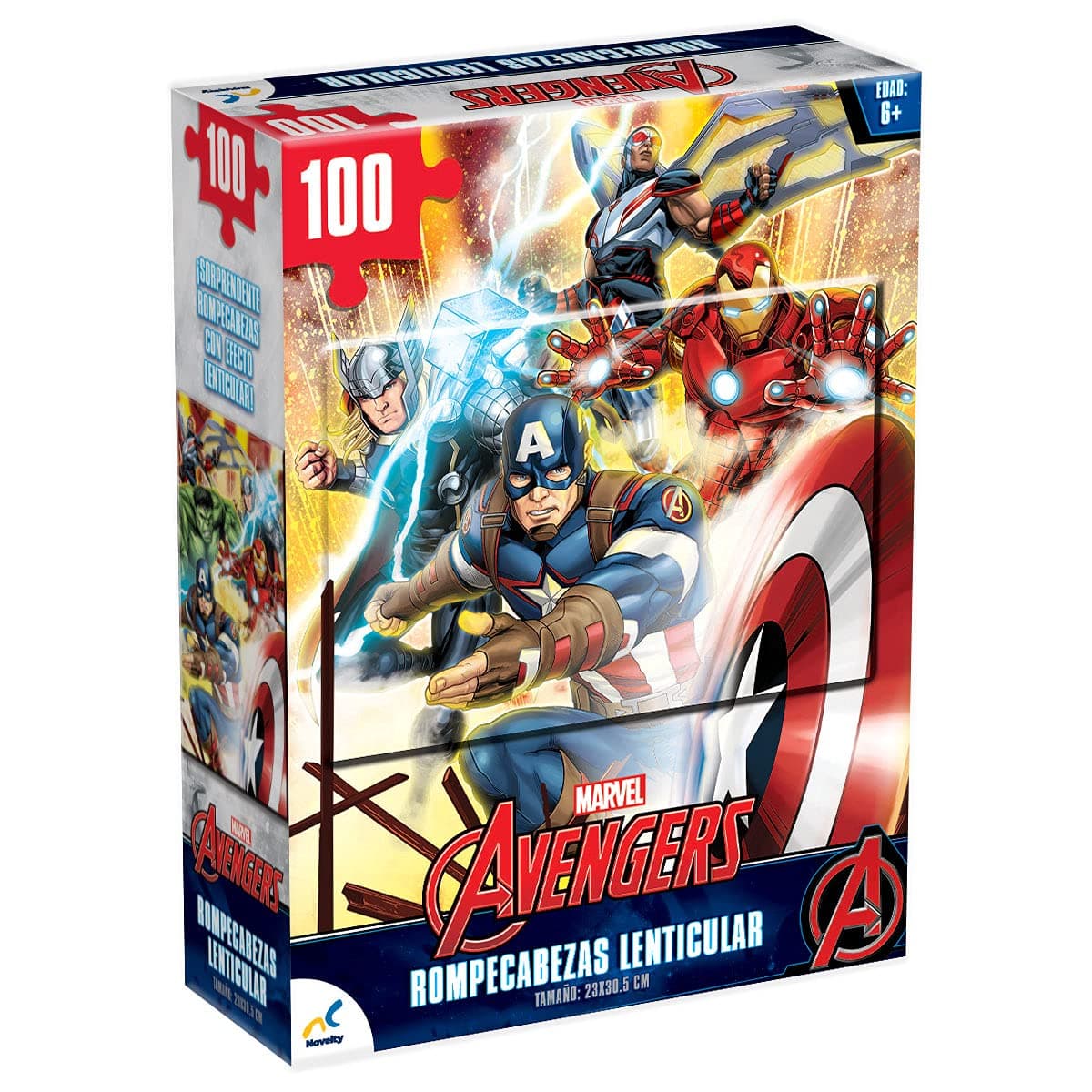 Novelty Corp Rompecabezas 3D de los Avengers