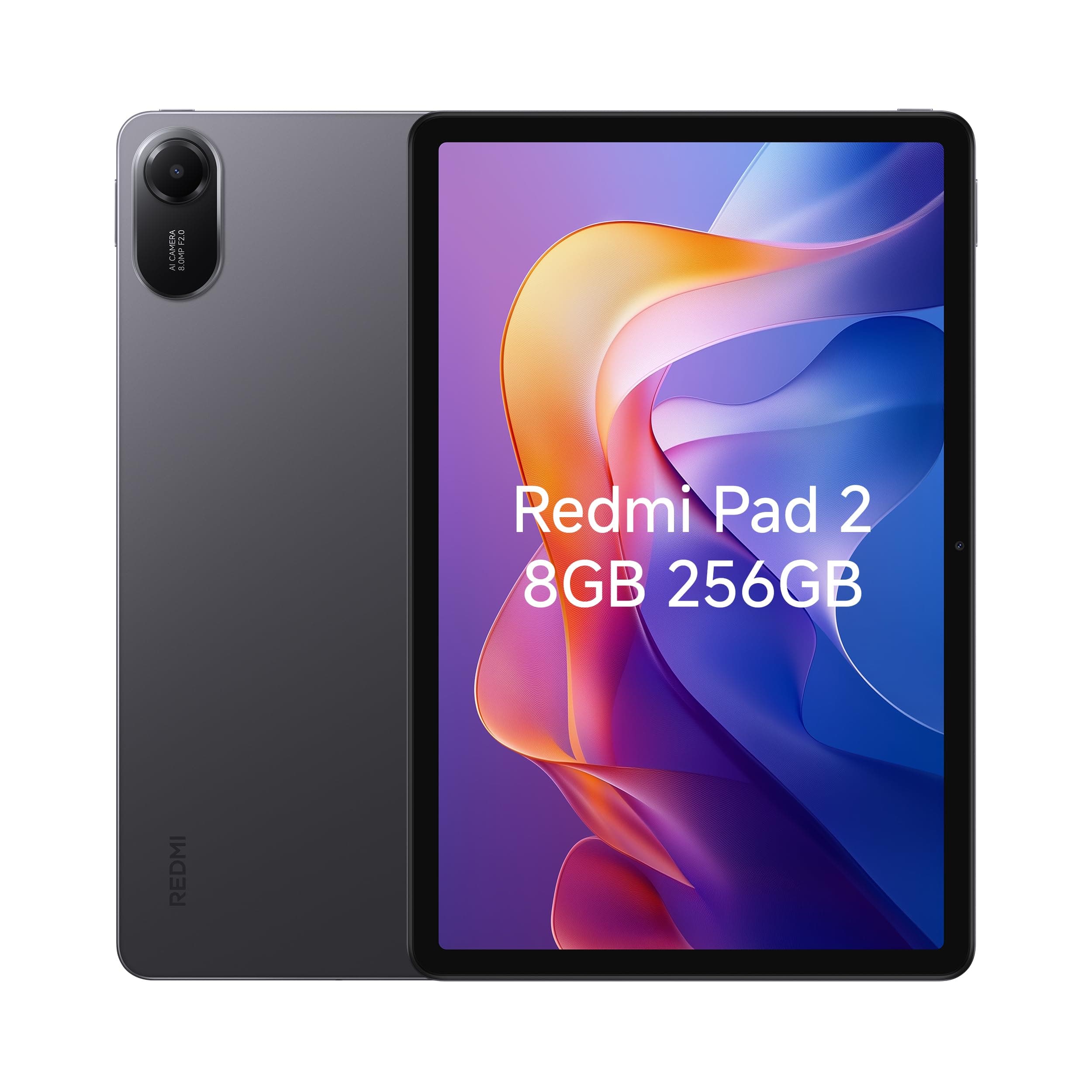 XIAOMI Redmi Pad 2 Tablet 8GB RAM+256GB ROM Gris Grafito Batería 9000mAh