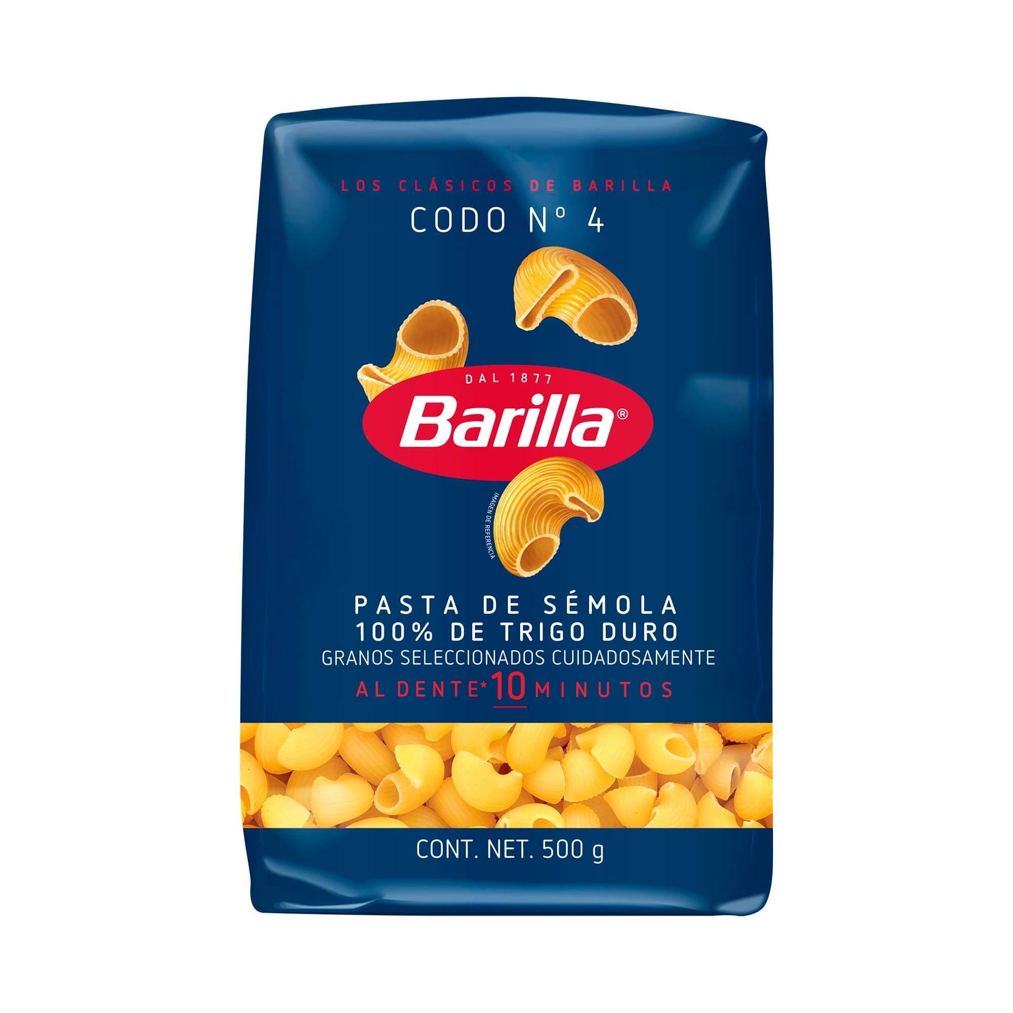 Barilla Sopa de Codo No.4 500 g