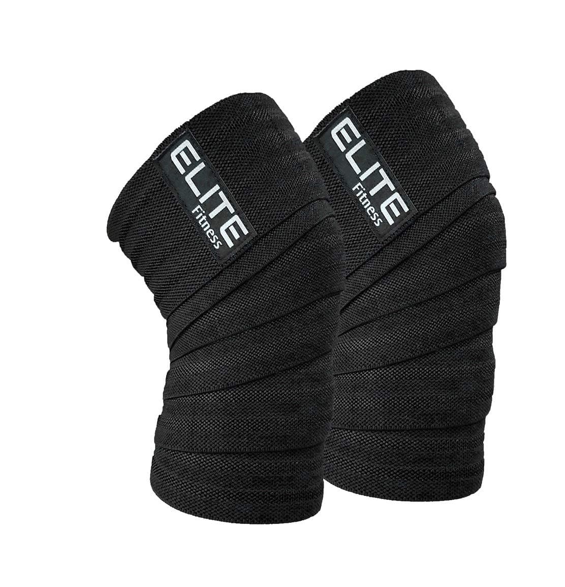 Elite Fitness - Par de wraps para rodilla