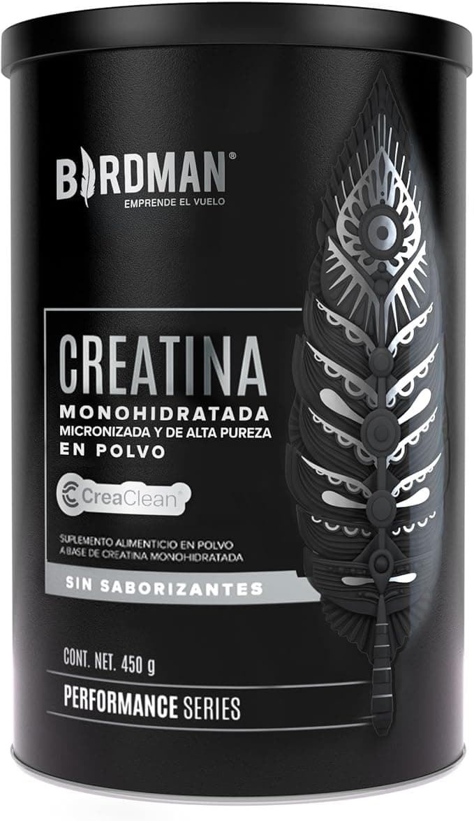 BIRDMAN | Creatina Monohidratada de Alta Pureza En Polvo Sin Sabor
