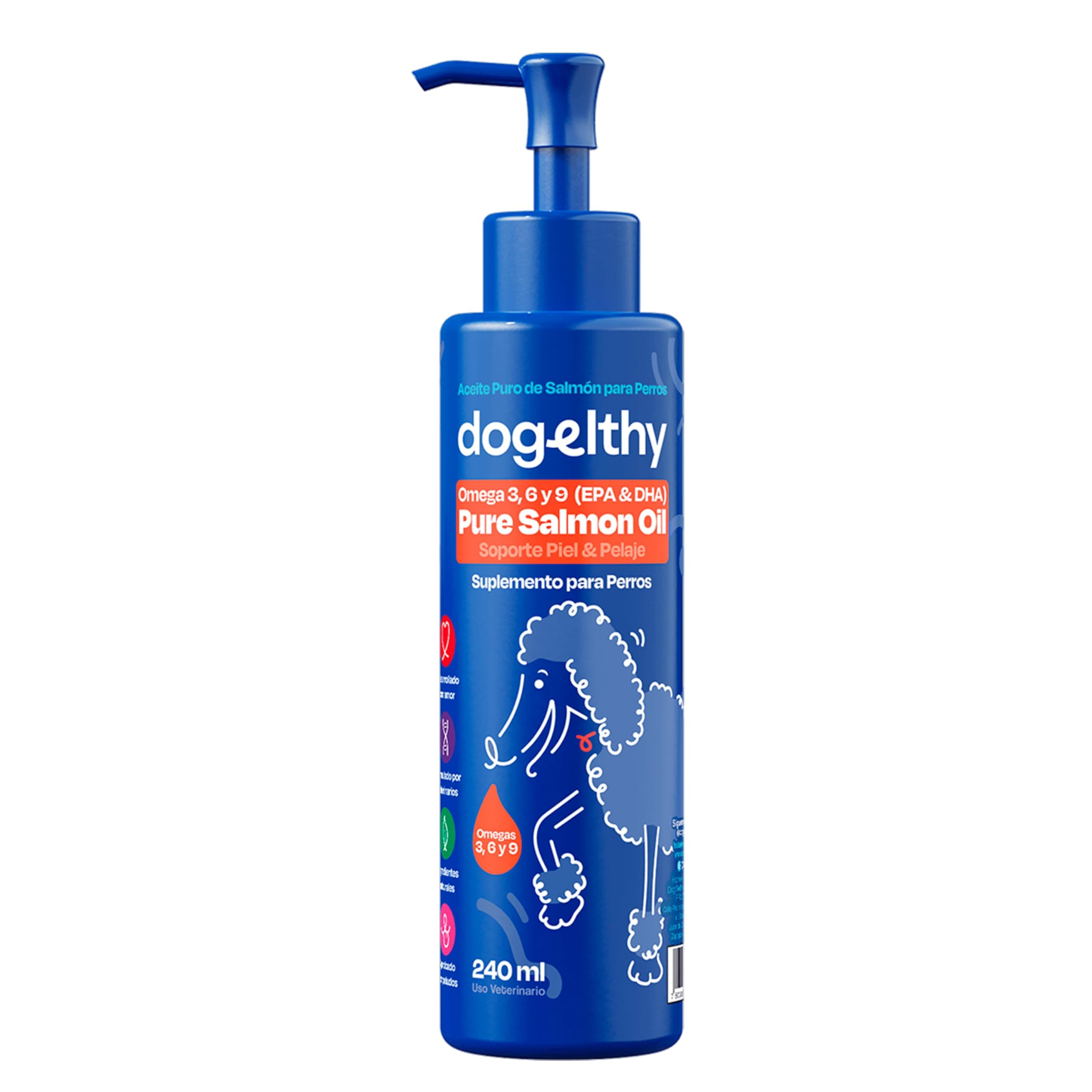Dogelthy Pure Salmon Oil Aceite de Salmon