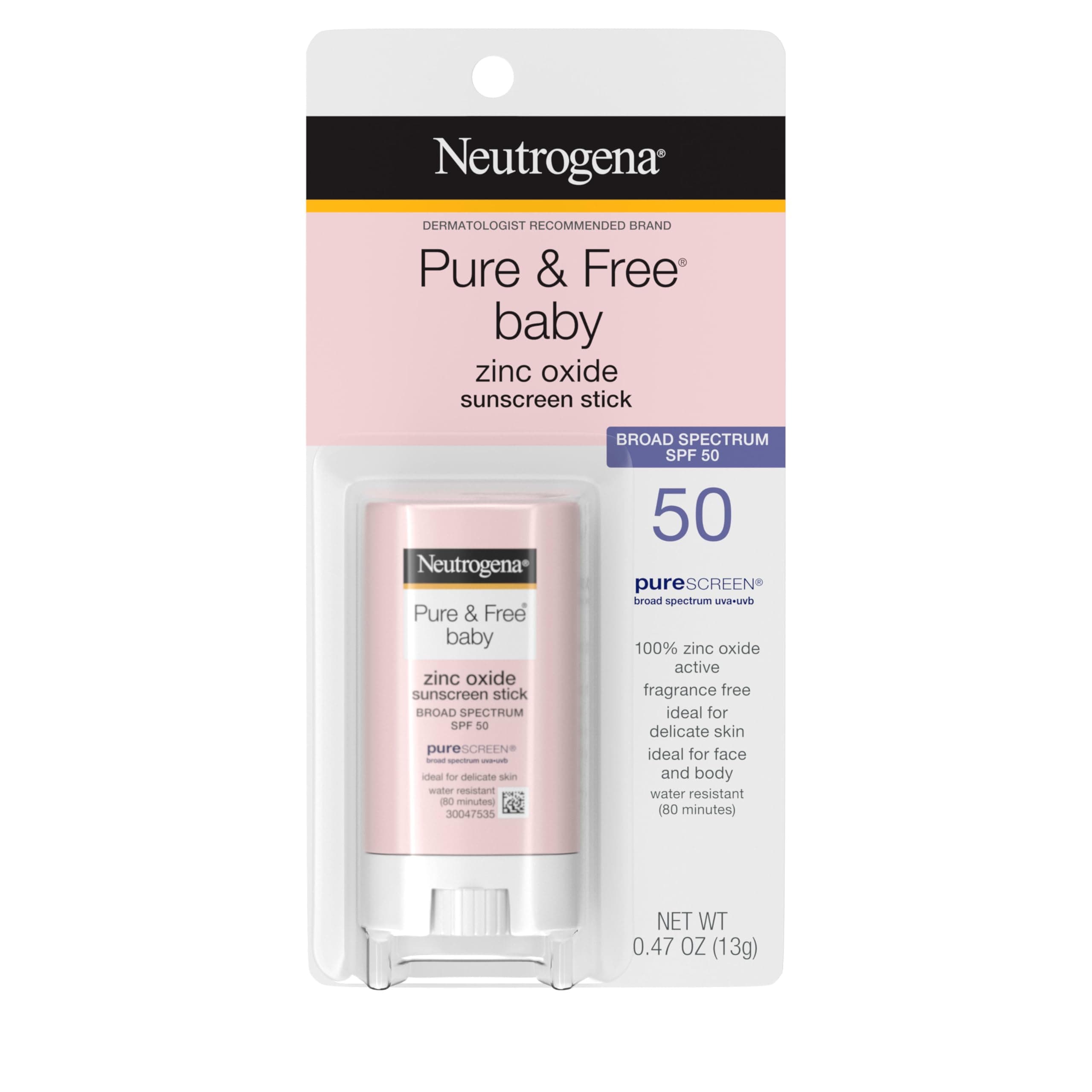 Neutrogena Pure & Free Protector solar mineral para bebé