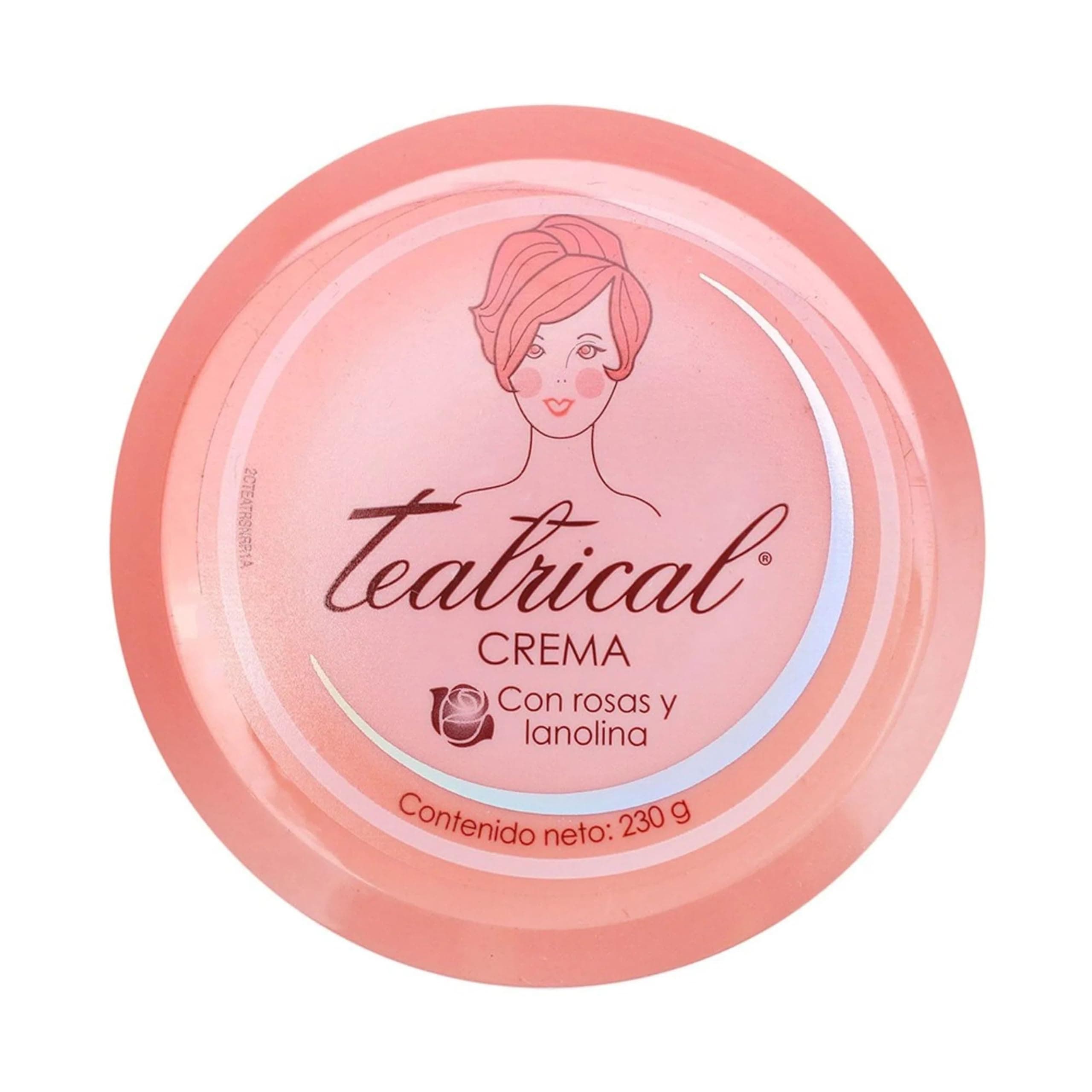 TEATRICAL Crema Facial con Rosas y Lanolina