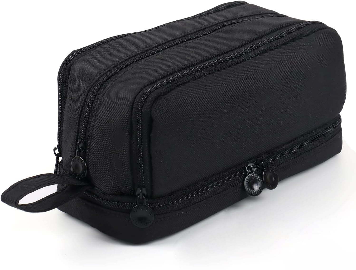 AZULDIMEN Estuche para lápices de gran capacidad con 4 compartimentos