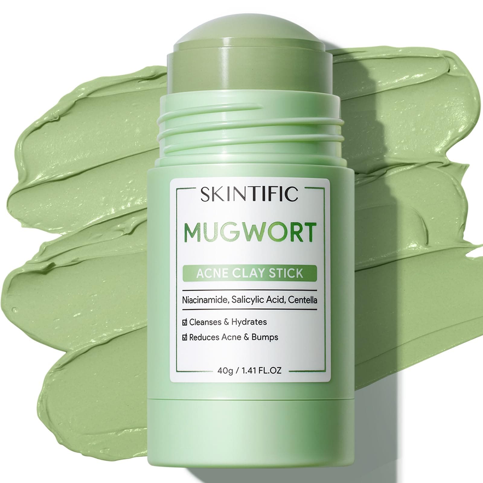 Skintific Mascarilla Facial en Barra de Mugwort para Limpieza Profunda