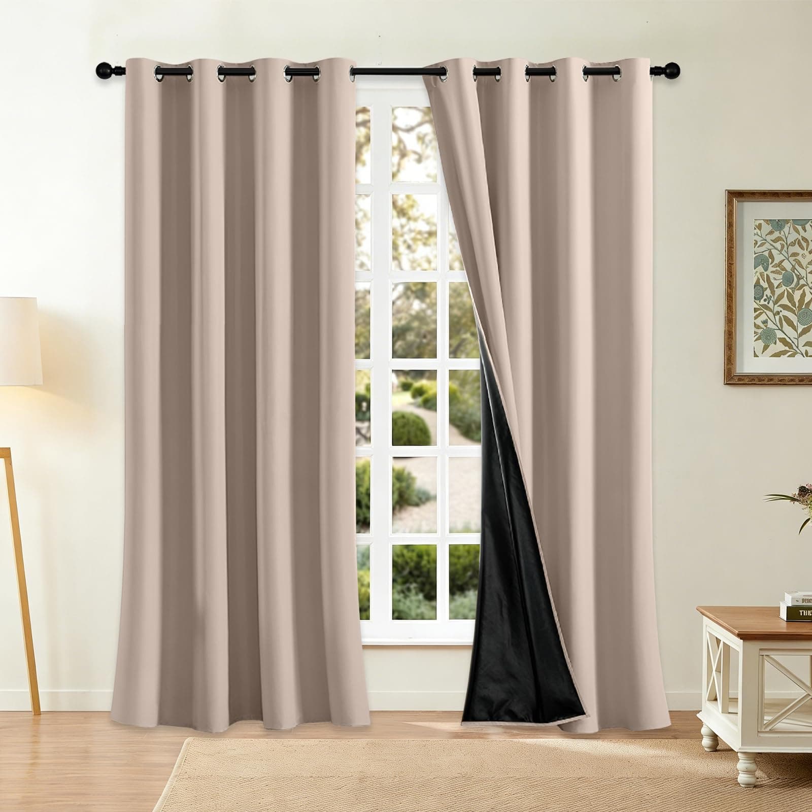 HONGHCL Cortinas Blackout 100%