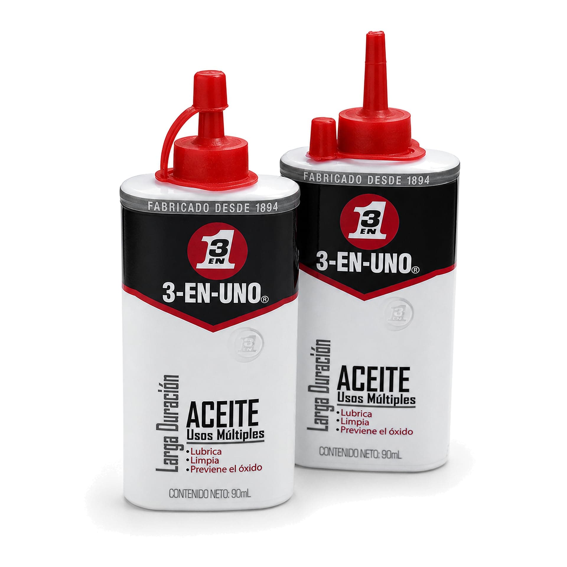 3 en 1 - 2 Pack- Aceite Usos Múltiples: Aceite Lubricante, Limpiador y Previene el Óxido