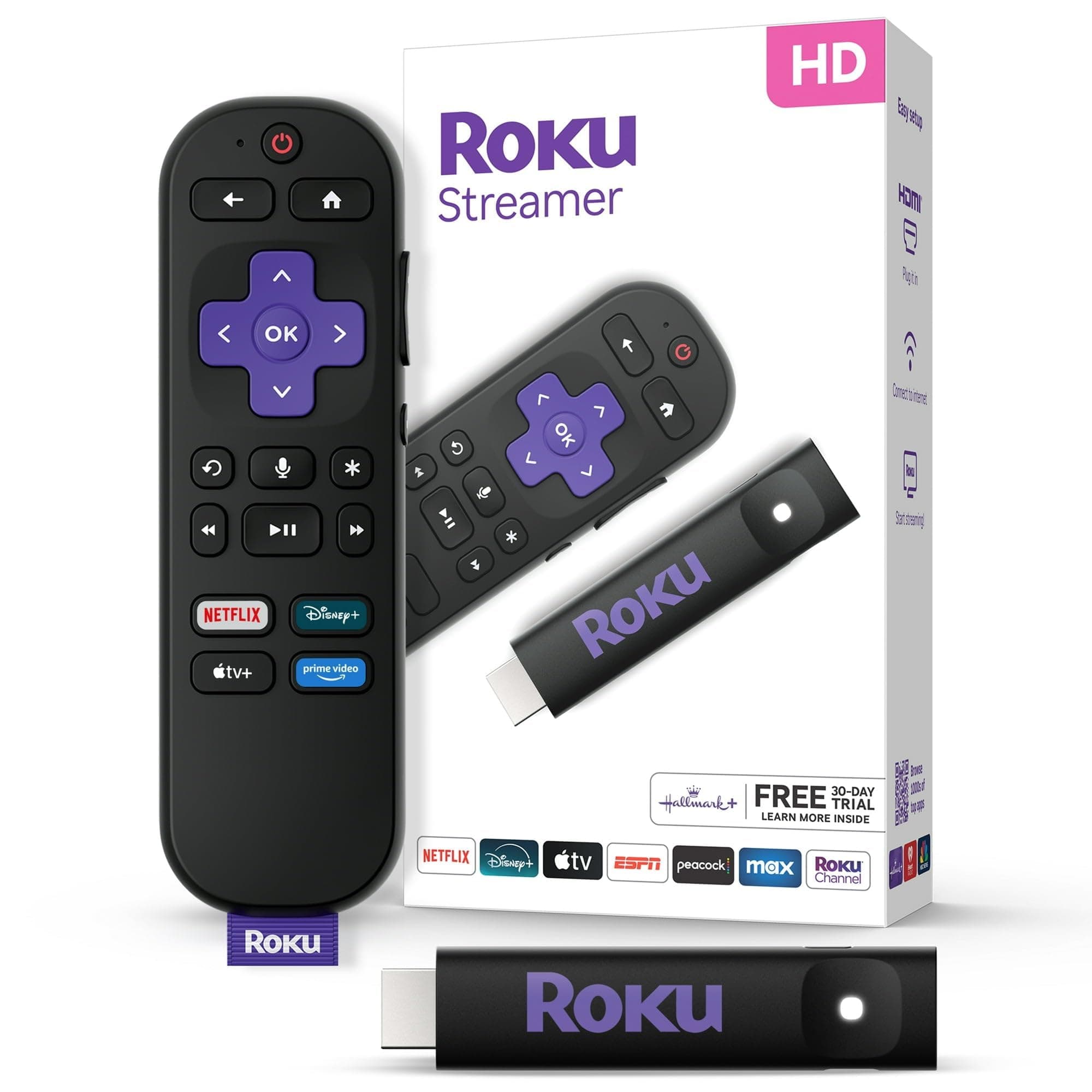 Roku 3840S2 Dispositivo de Streaming HD 1080p 2025