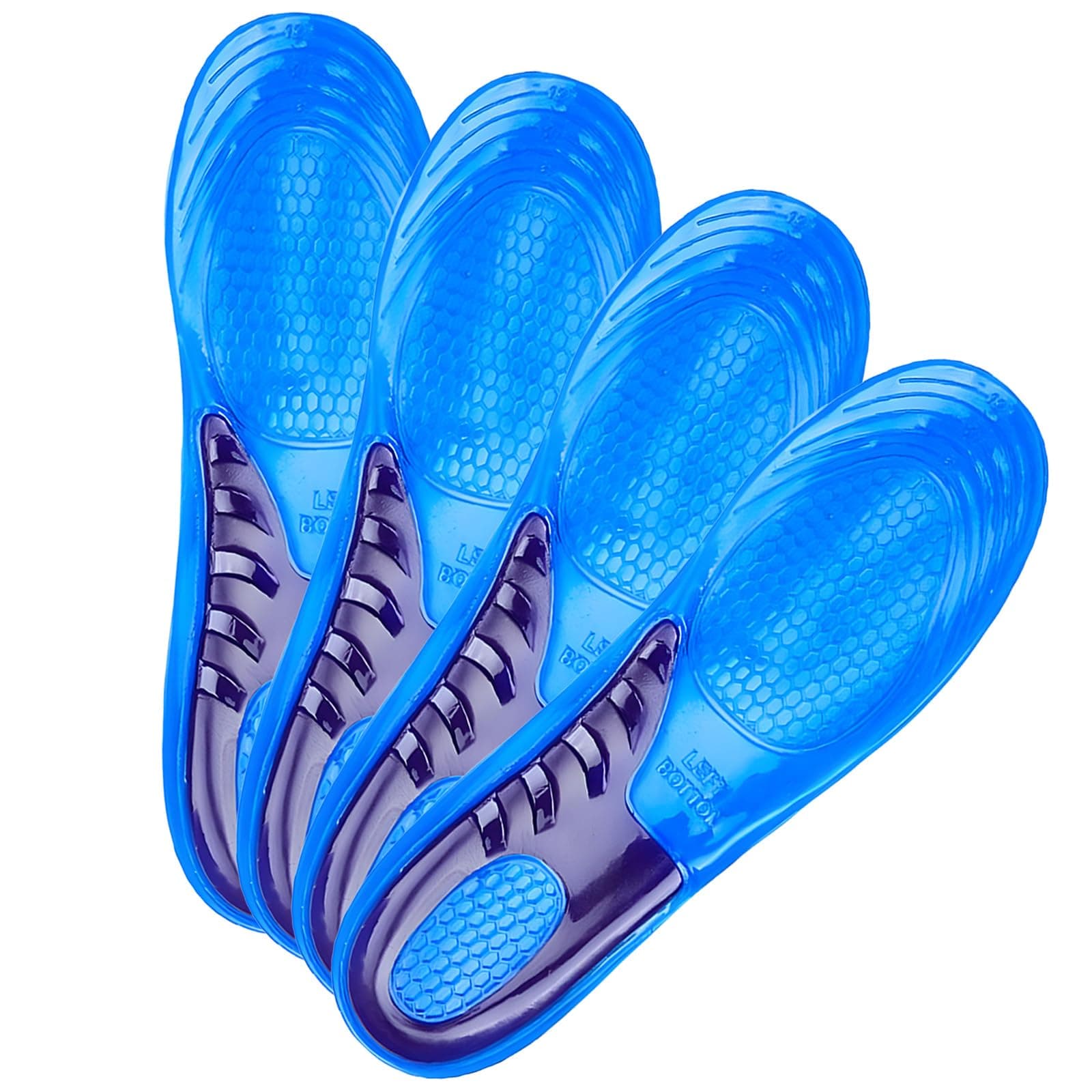 Plantillas de Gel para Hombres y Mujeres (2 Pares)