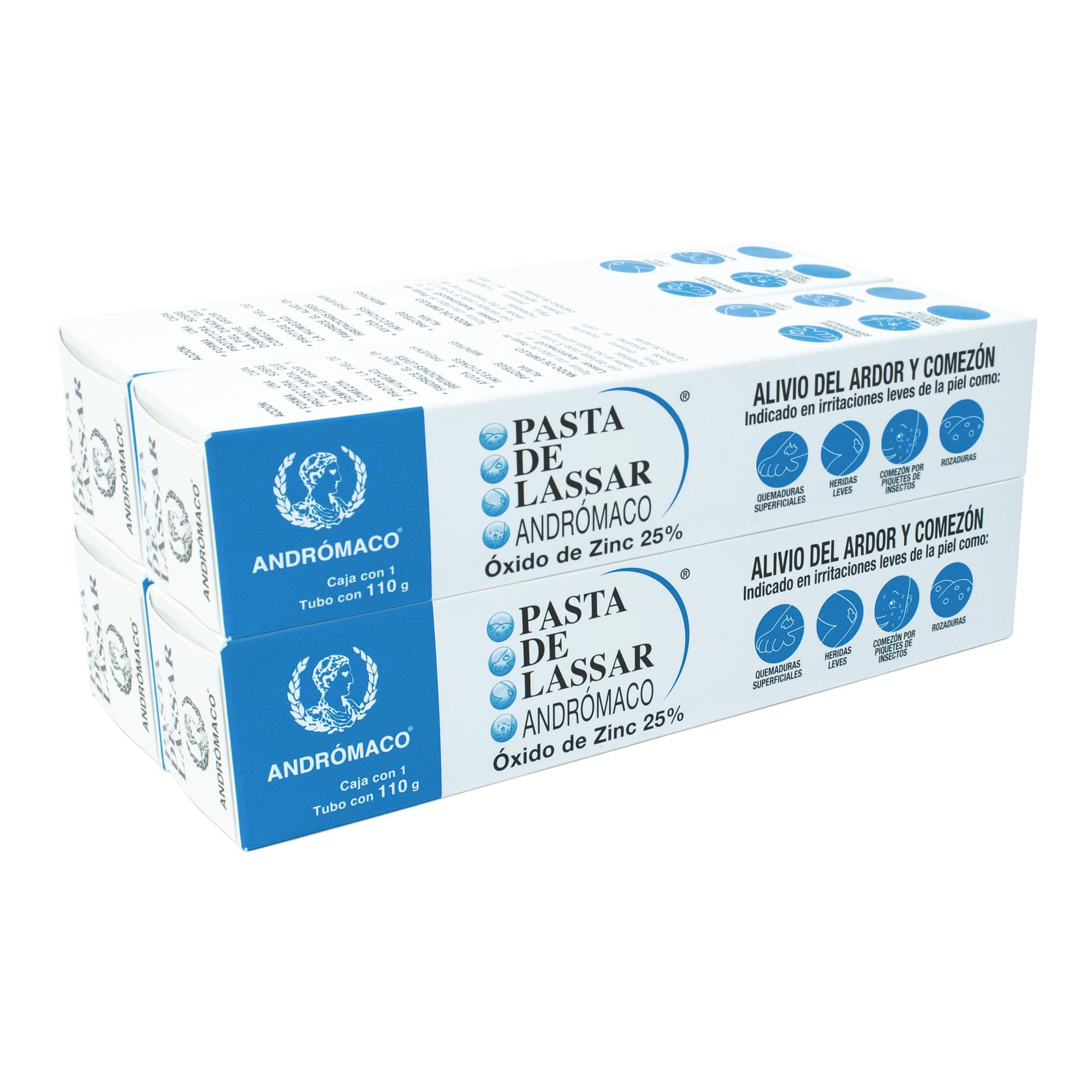 Pasta de Lassar Andrómaco 4 Pack Tubos (110gr)