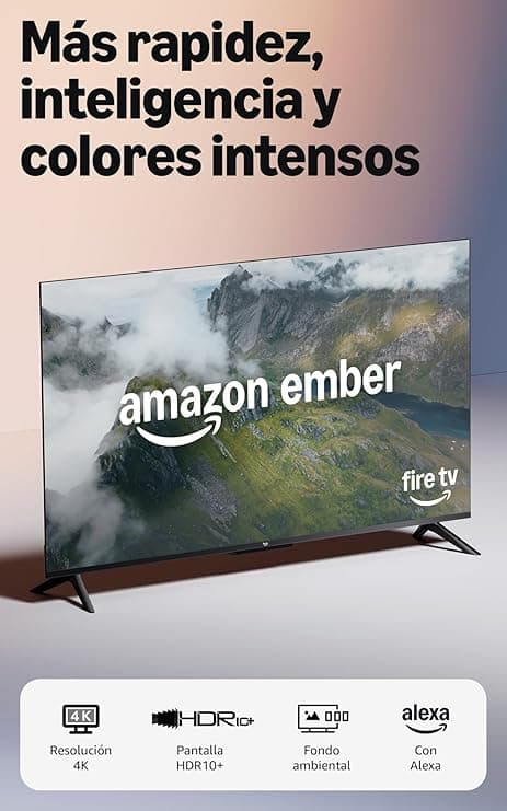 Amazon Ember 4-Series de 55" (modelo más reciente): televisión 4K Ultra HD inteligente