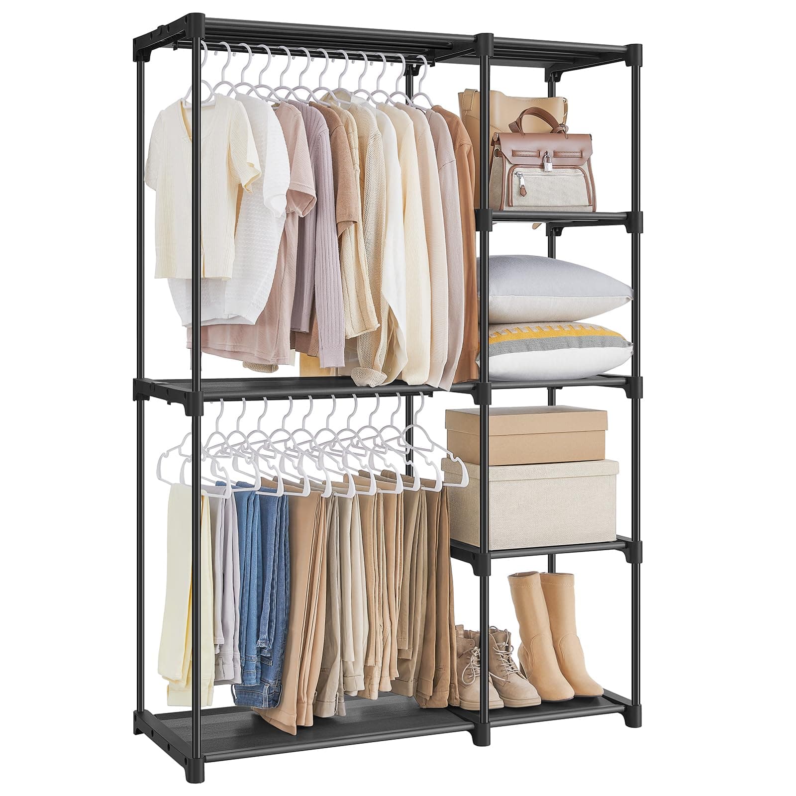 SONGMICS Armario Portátil Closet Armables para Ropa