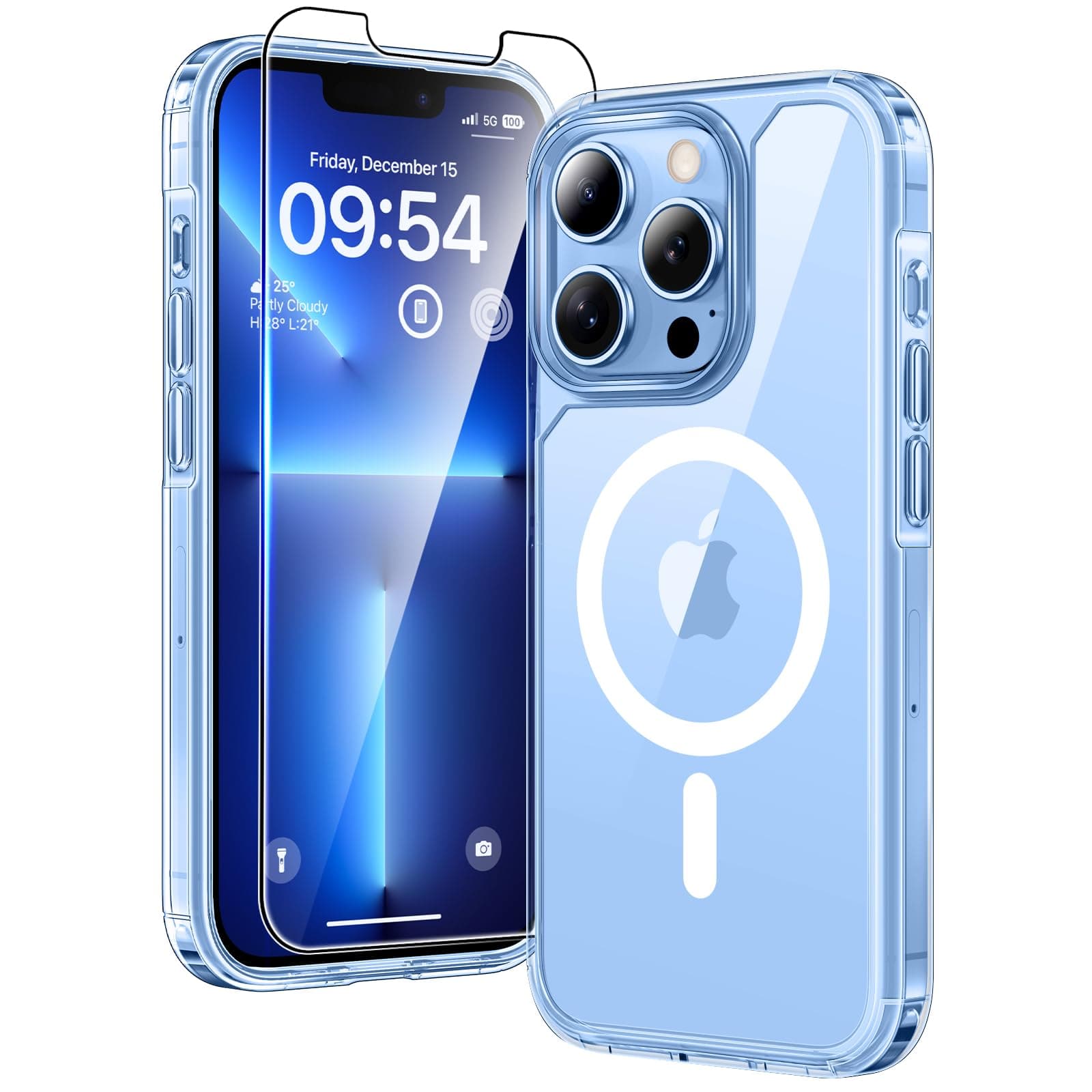 TAURI Funda para iPhone 13 Pro MAX 6.7 Pulgadas