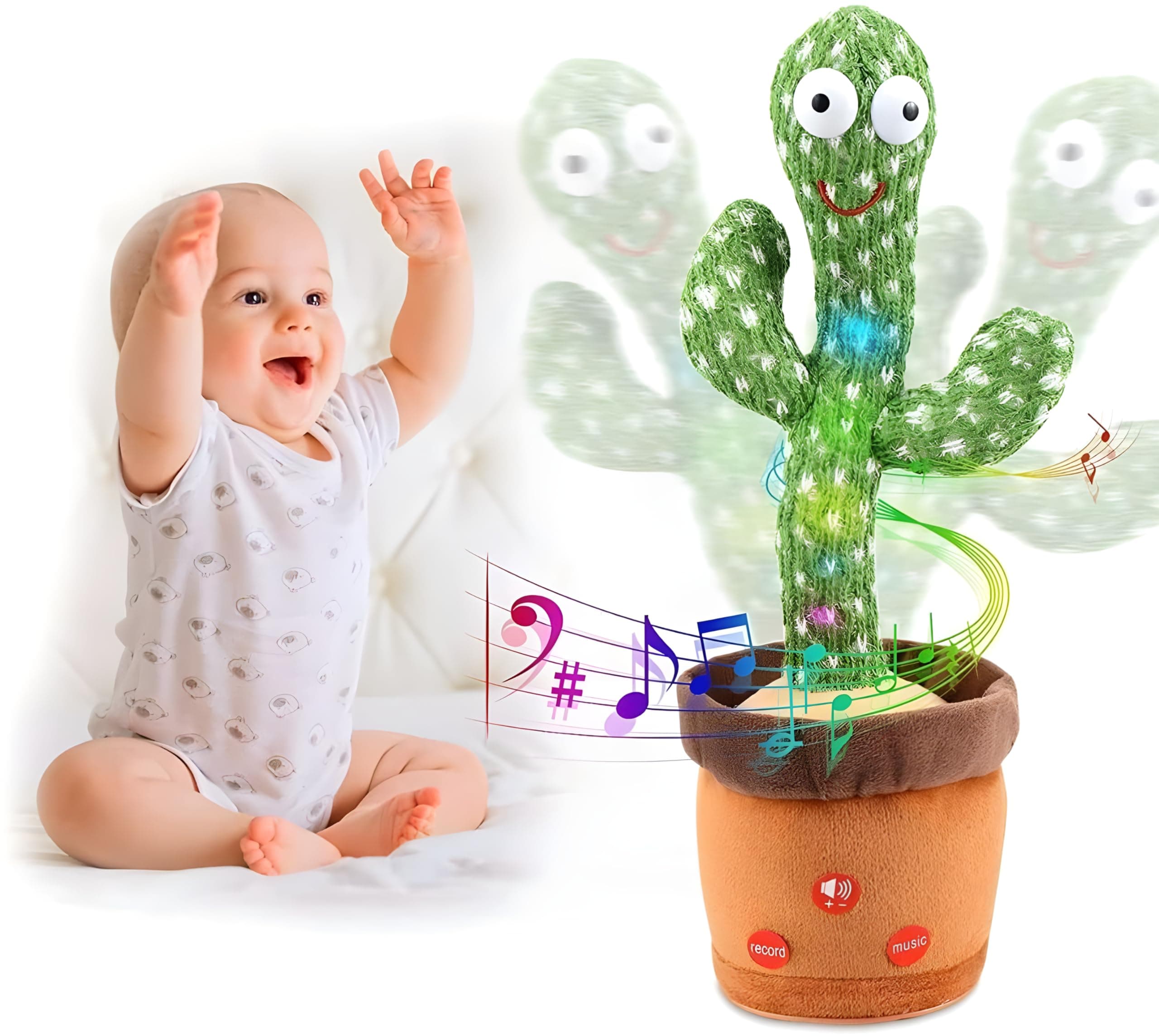 Cactus Bailarín Repite lo Que Dices, Canta 120 Canciones SAYCHEESE
