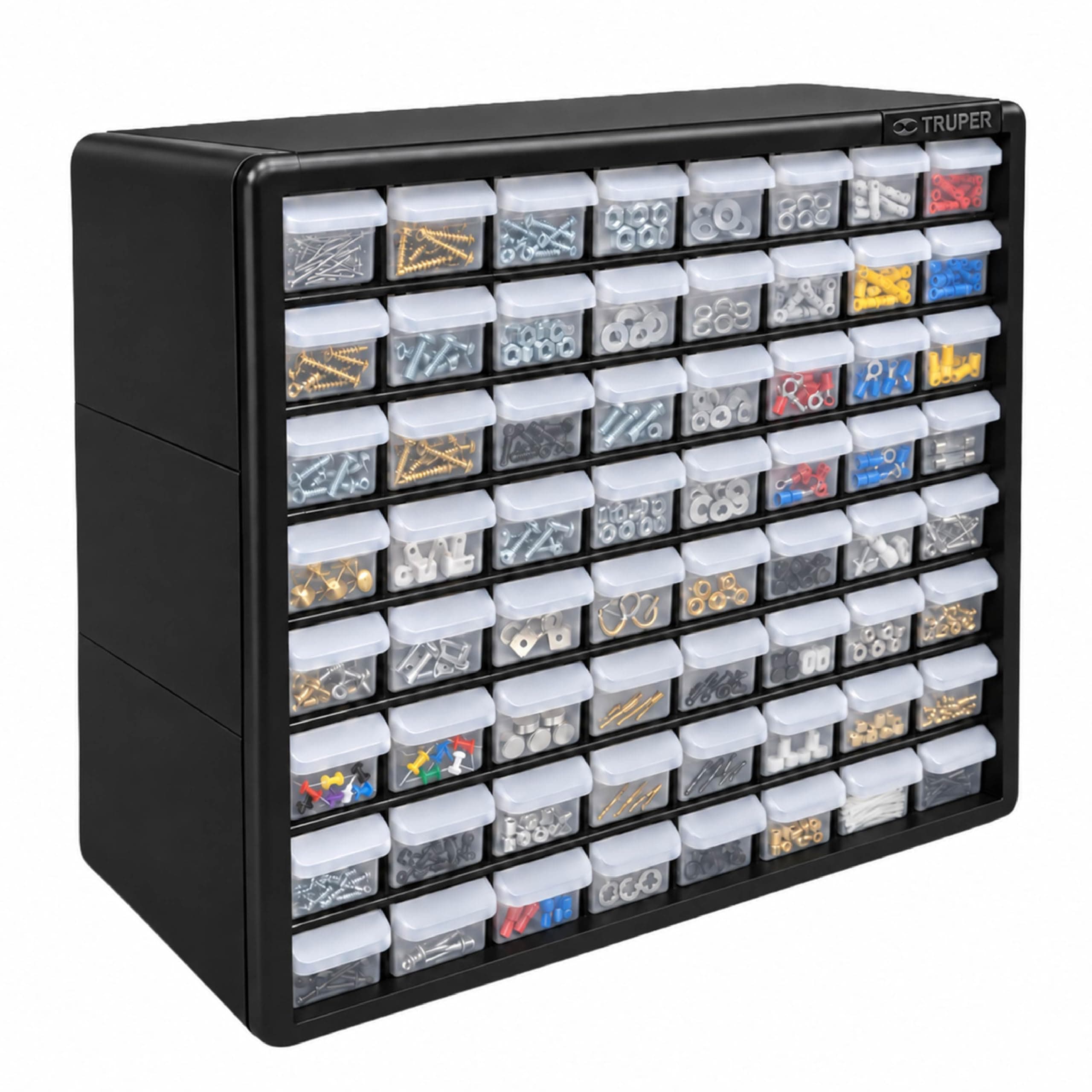 Truper ORG-64, Organizador 20" con 64 compartimentos