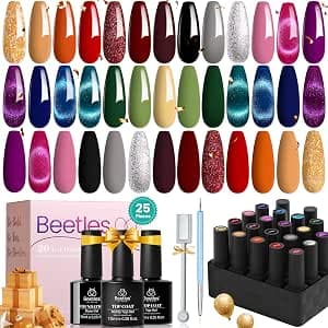 Kit Esmalte Gel Beetles 20 Colores