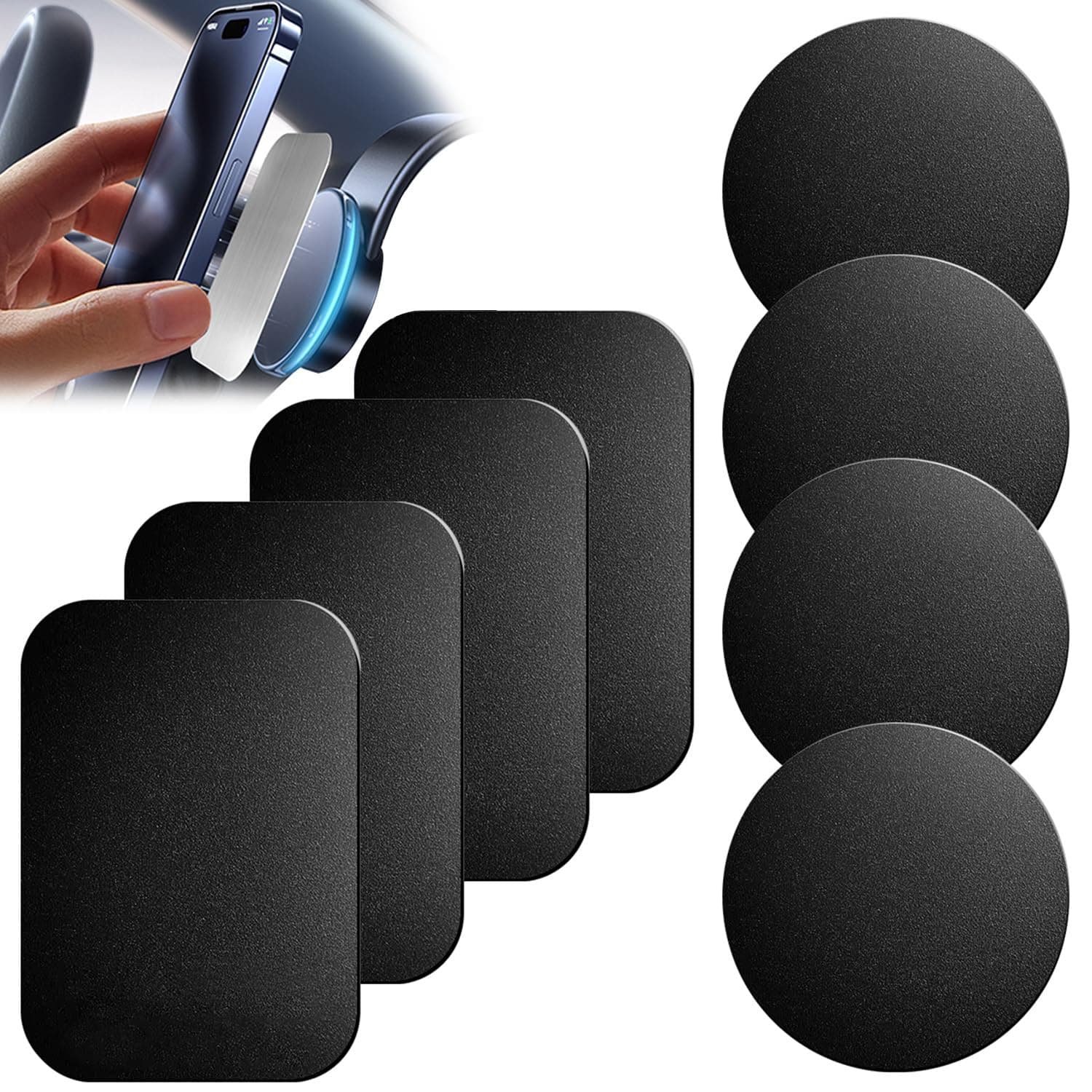 AOKUN 8 Piezas Iman para Celular para Soporte Magnético Celular