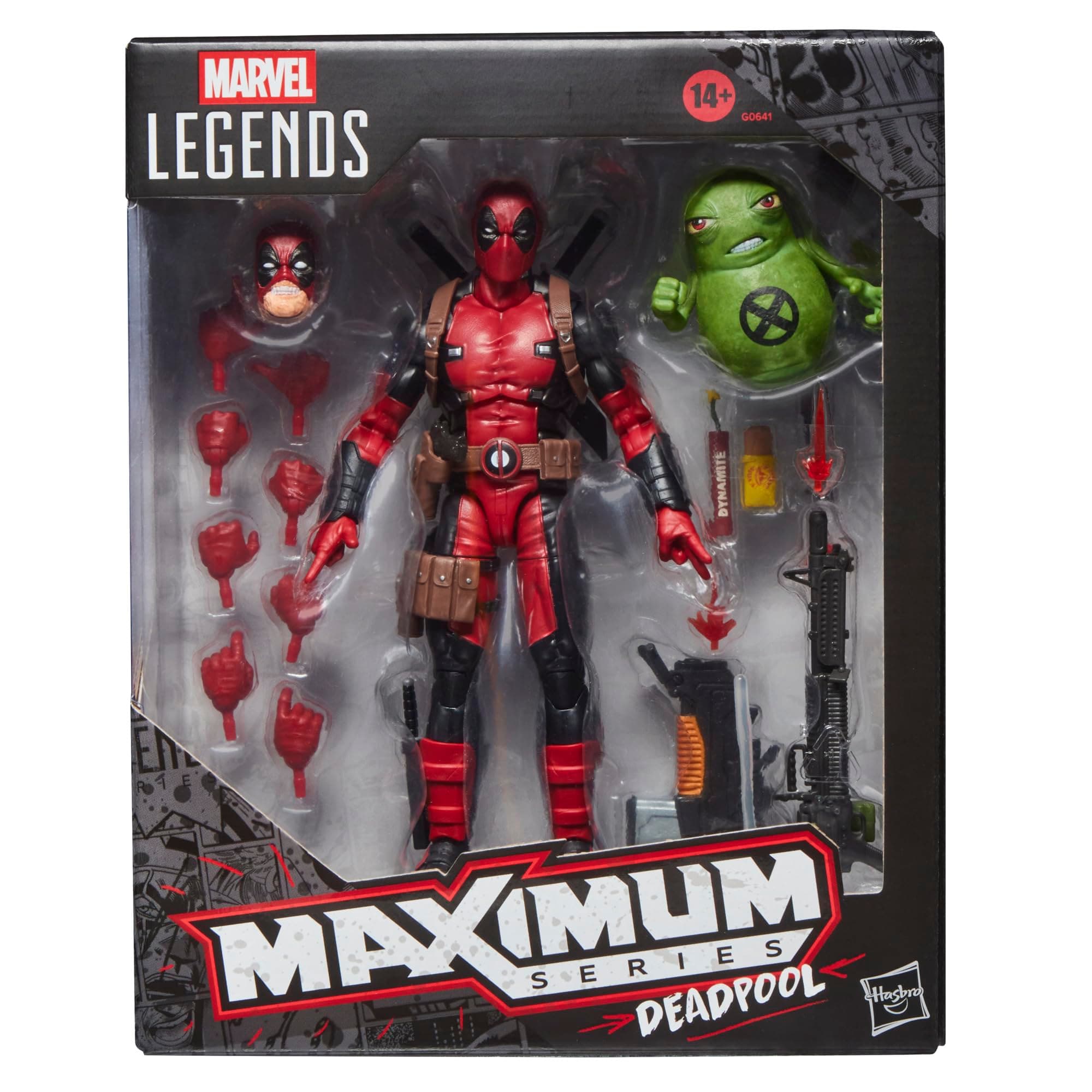 Marvel Legends Maximum Series Figura de Acción Deadpool