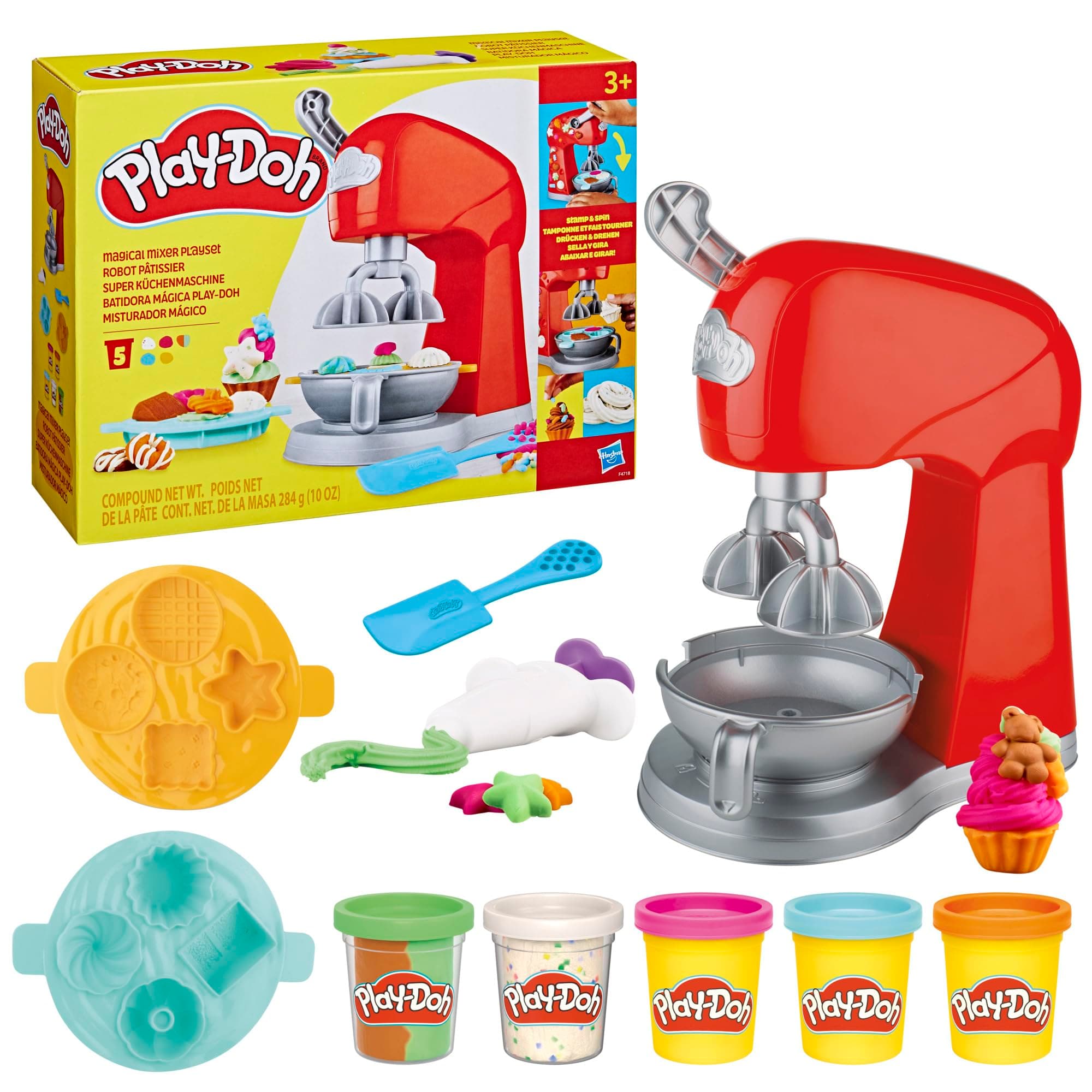 Play-Doh Hasbro Kitchen Creations Batidora Mágica Juego de Creatividad para Niños y Niñas a Partir