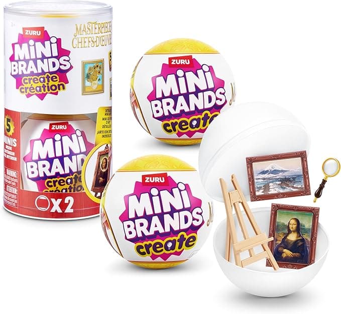 Masterpieces Mini Brands Series 1 Capsule 2pk In PVC Tube