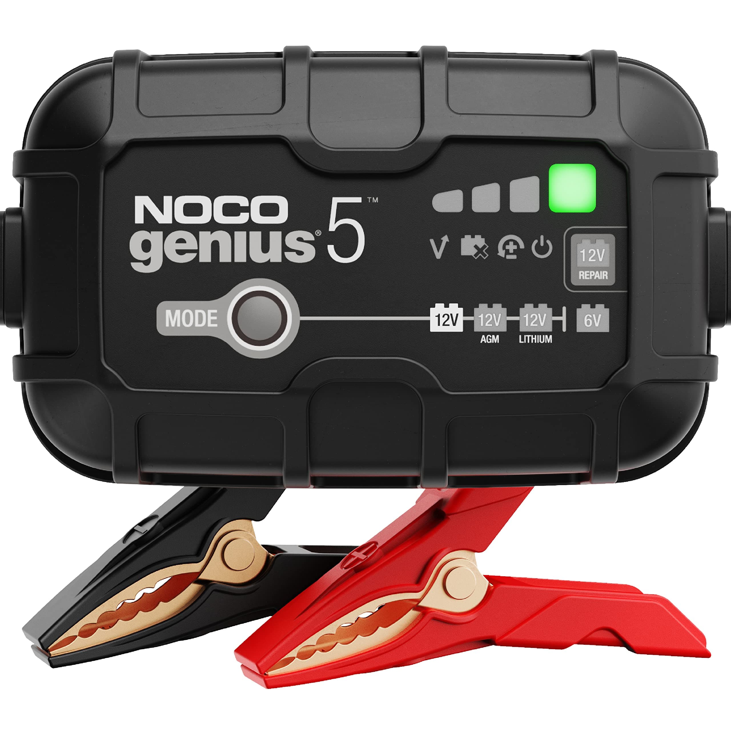 NOCO GENIUS5: Cargador de batería Inteligente 6V/12V 5A – Mantenedor automático