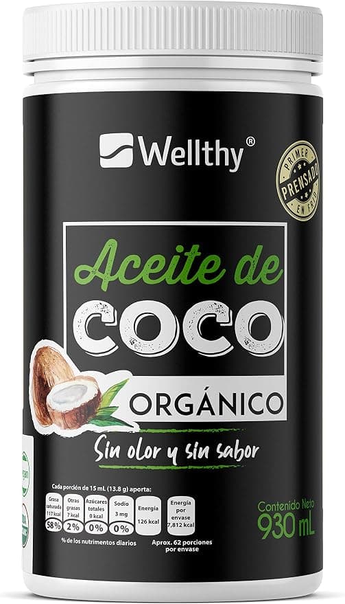 Aceite de Coco Certificado Orgánico 930ml