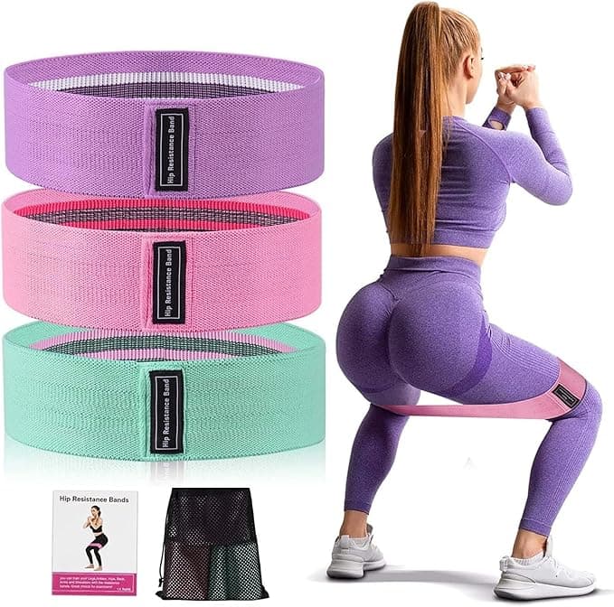 VEKENSEE Bandas Elásticas Fitness 3 Bandas de Resistencia para Yoga