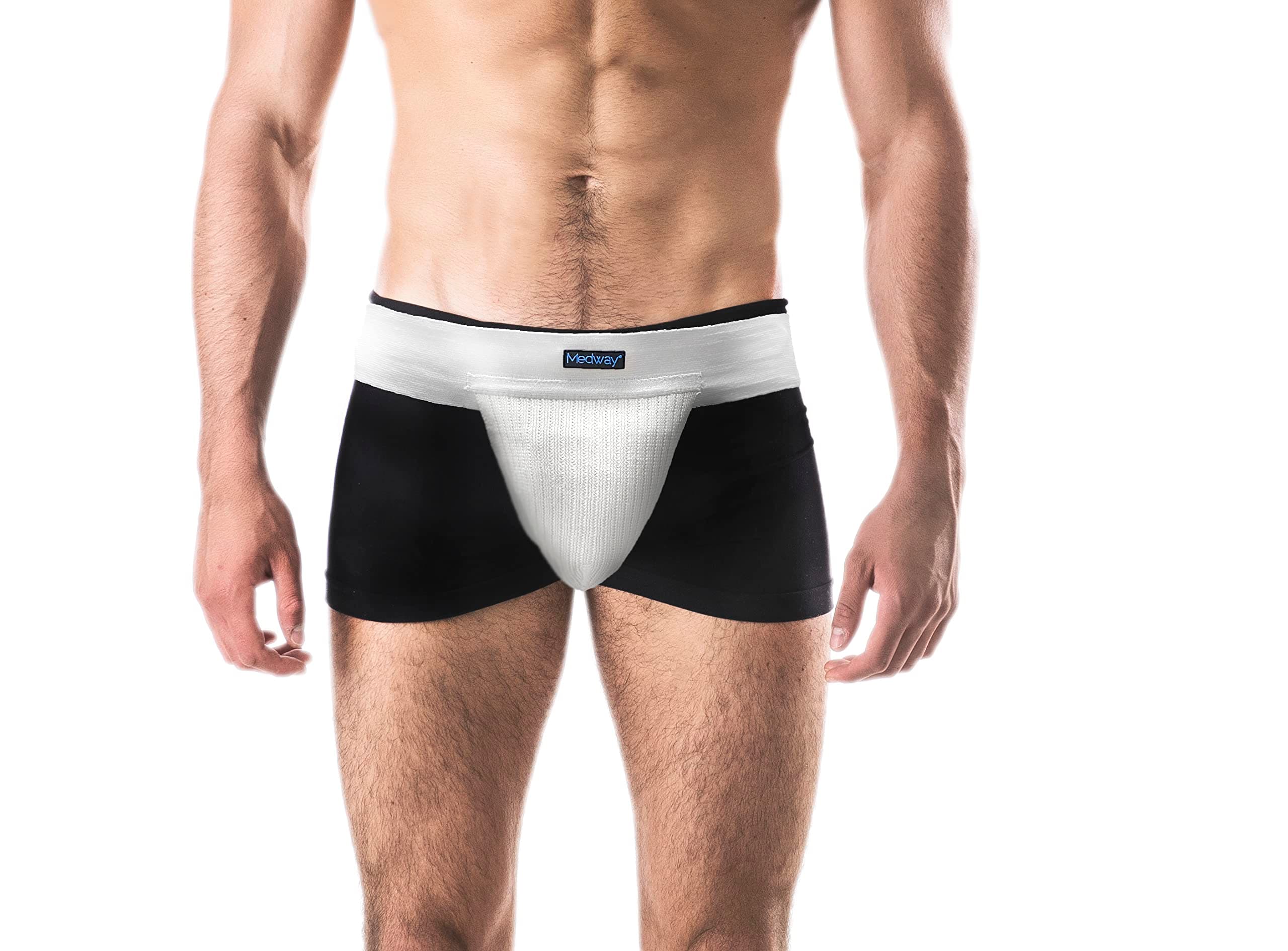 MEDWAY | Soporte Atlético Suspensorio | Protector Deportivo Masculino Talla Mediana | Soporte