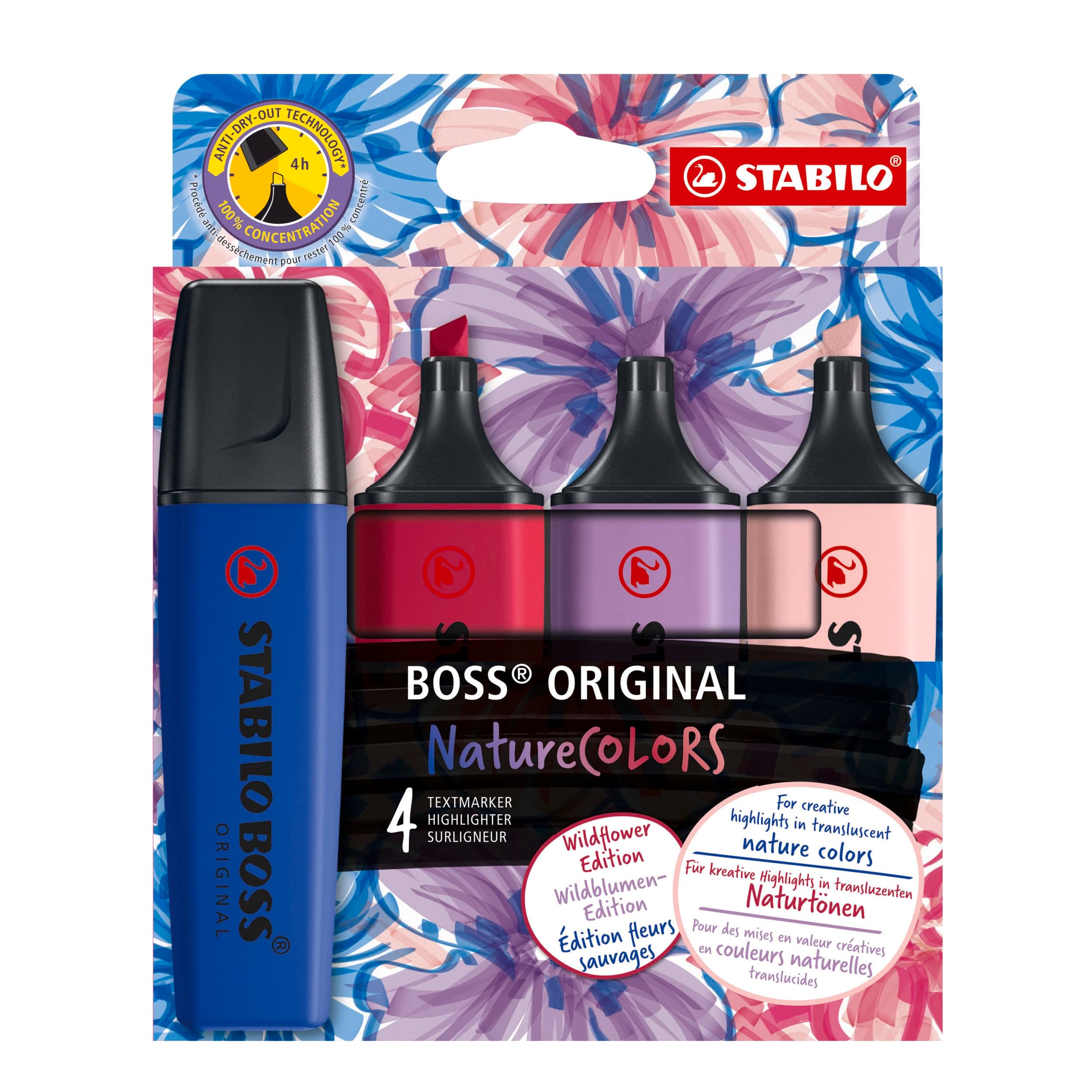 STABILO BOSS ORIGINAL NatureCOLORS Wildflowers Edition