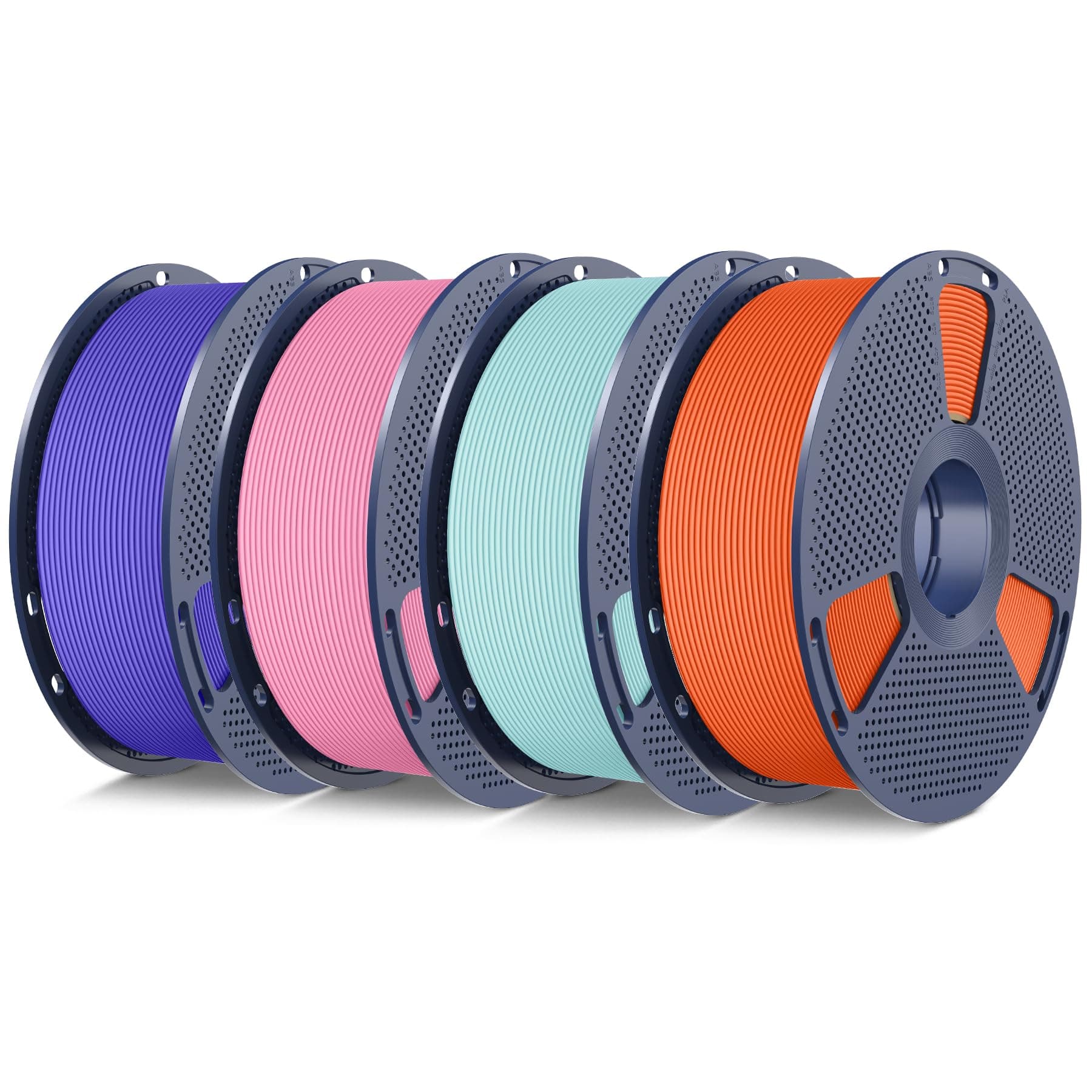 SUNLU Paquete de filamento para impresora 3D de 4 kg PLA mate de 1.75 mm