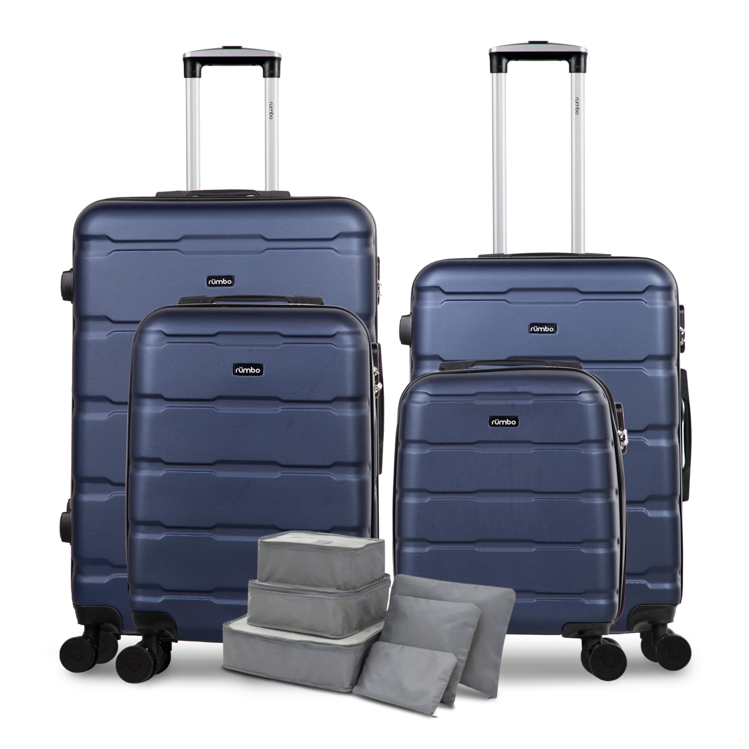 RUMBO Set de 4 Maletas ABS Ultra Resistente Tamaños 16”