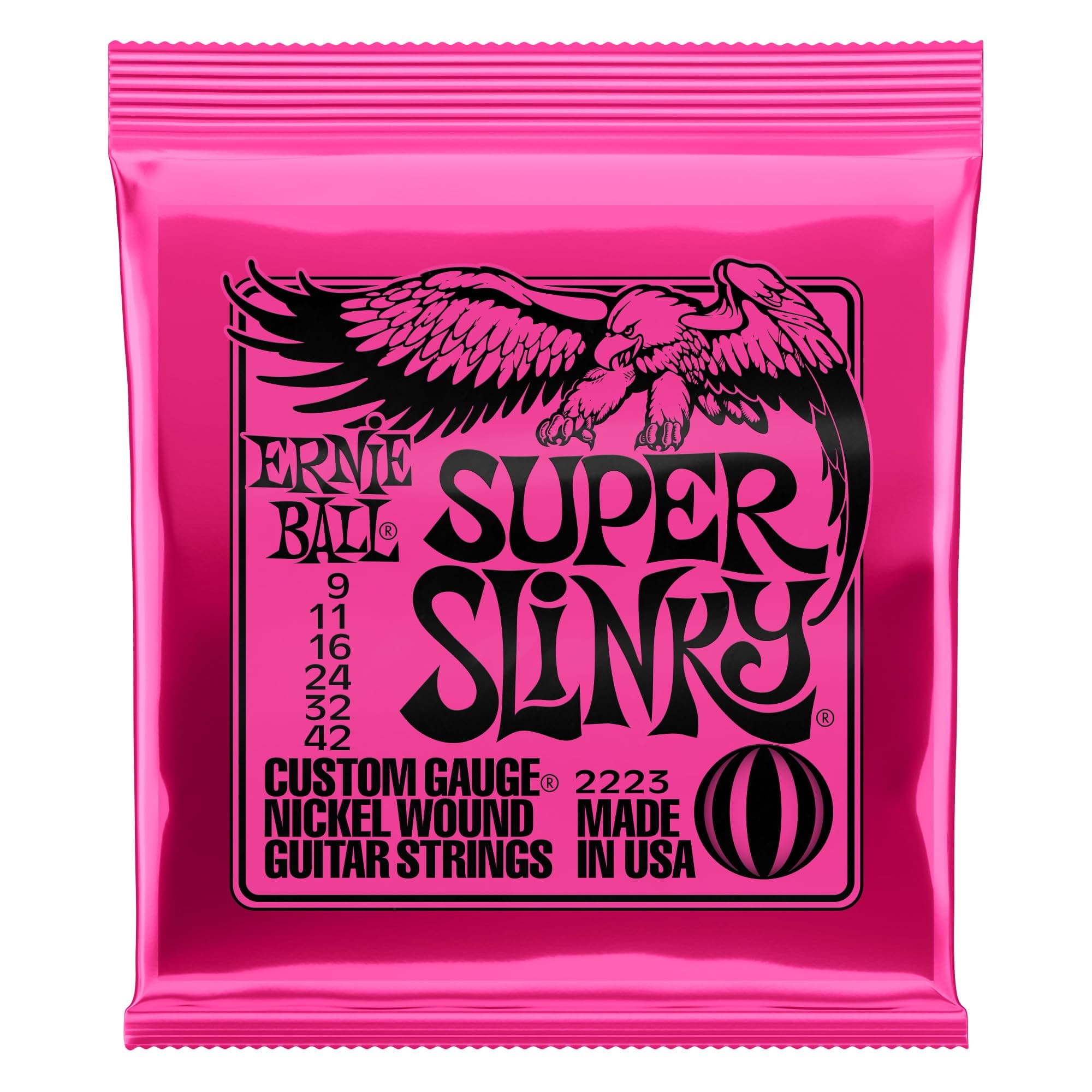 Ernie Ball Super Slinky - Cuerdas para guitarra eléctrica
