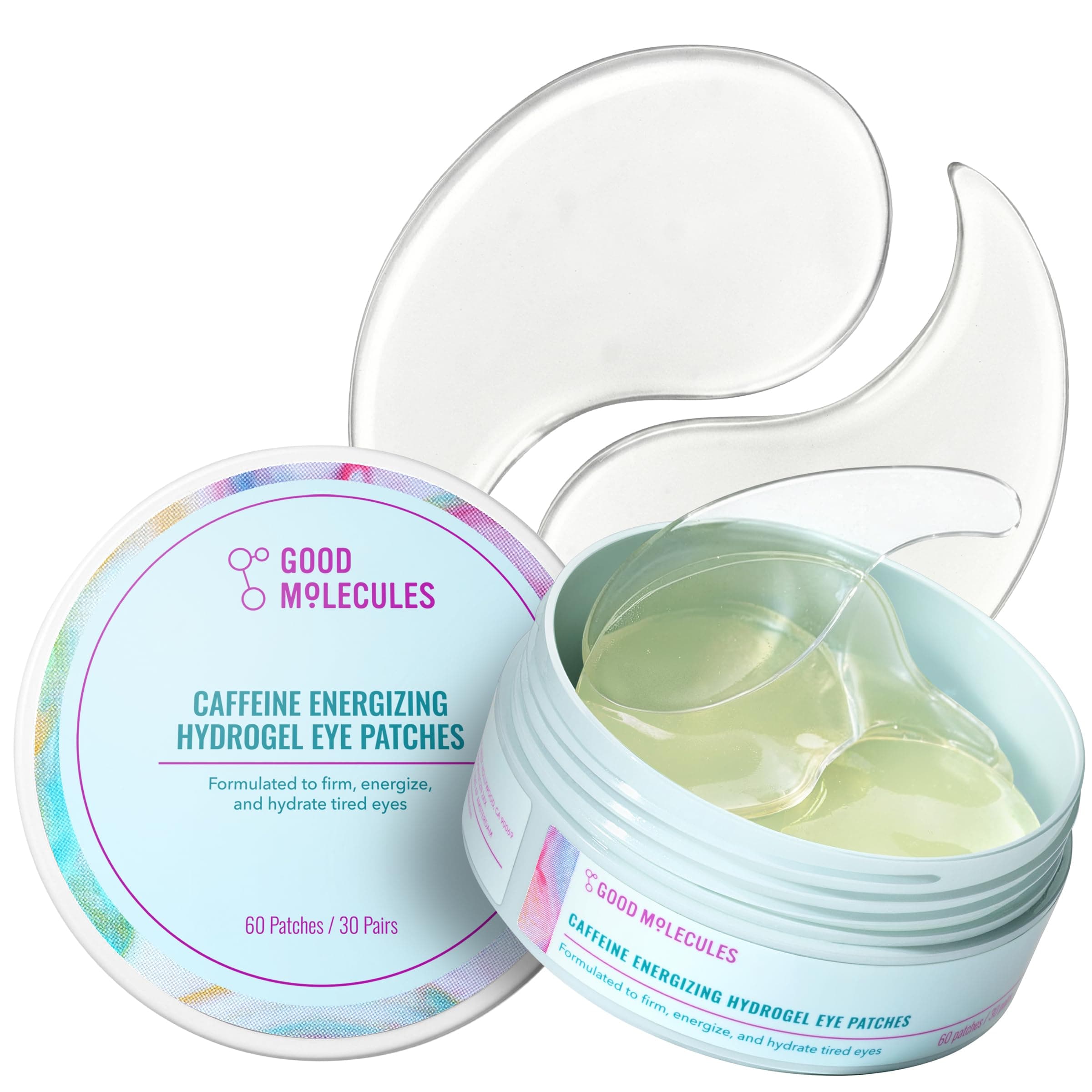 Good Molecules Caffeine Energizing Hydrogel Eye Patches