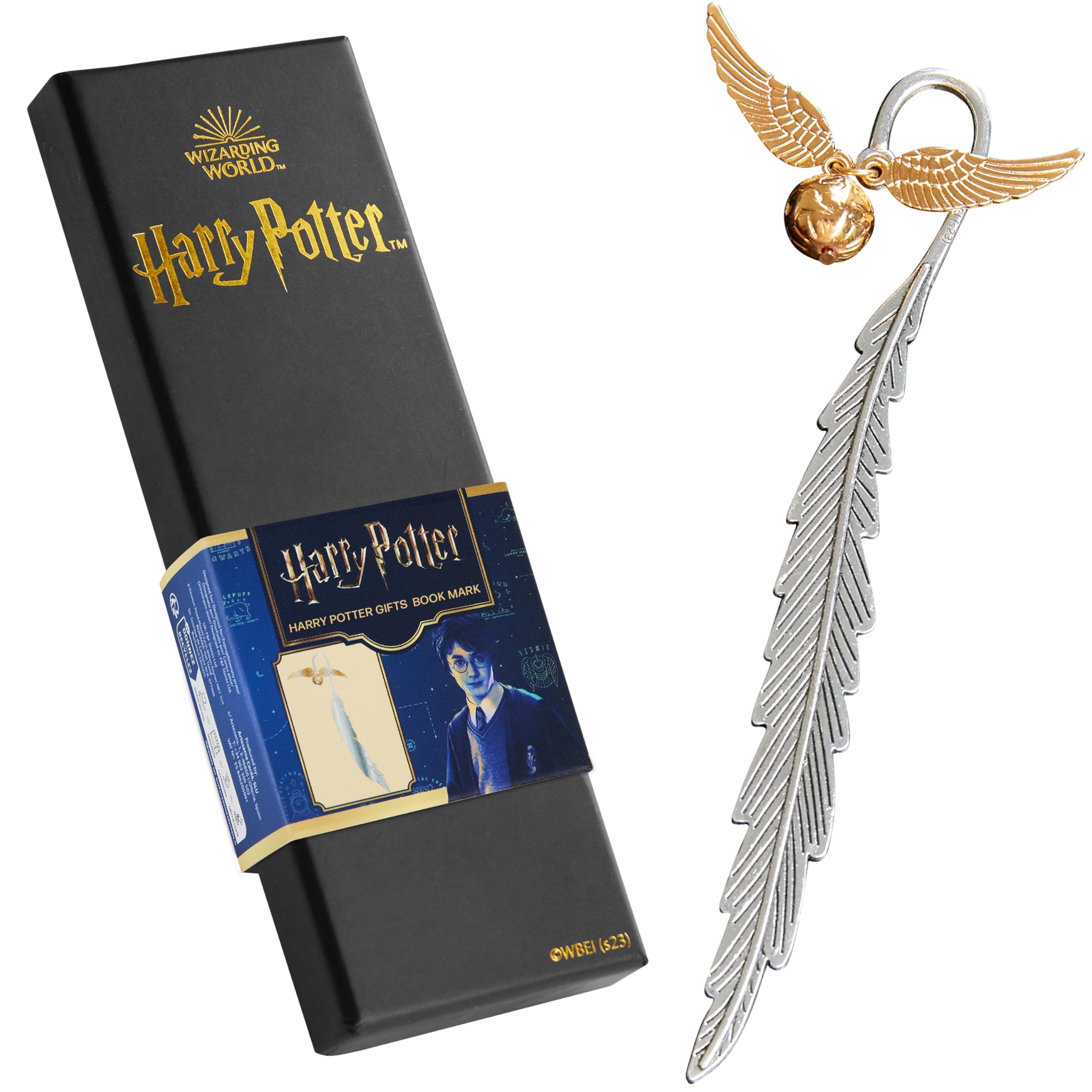 Marcalibros de metal de Harry Potter