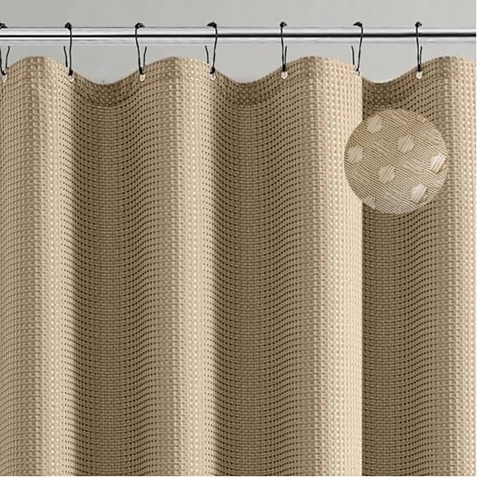 Joschapeau Cortina de Ducha para baño 180 * 180cm