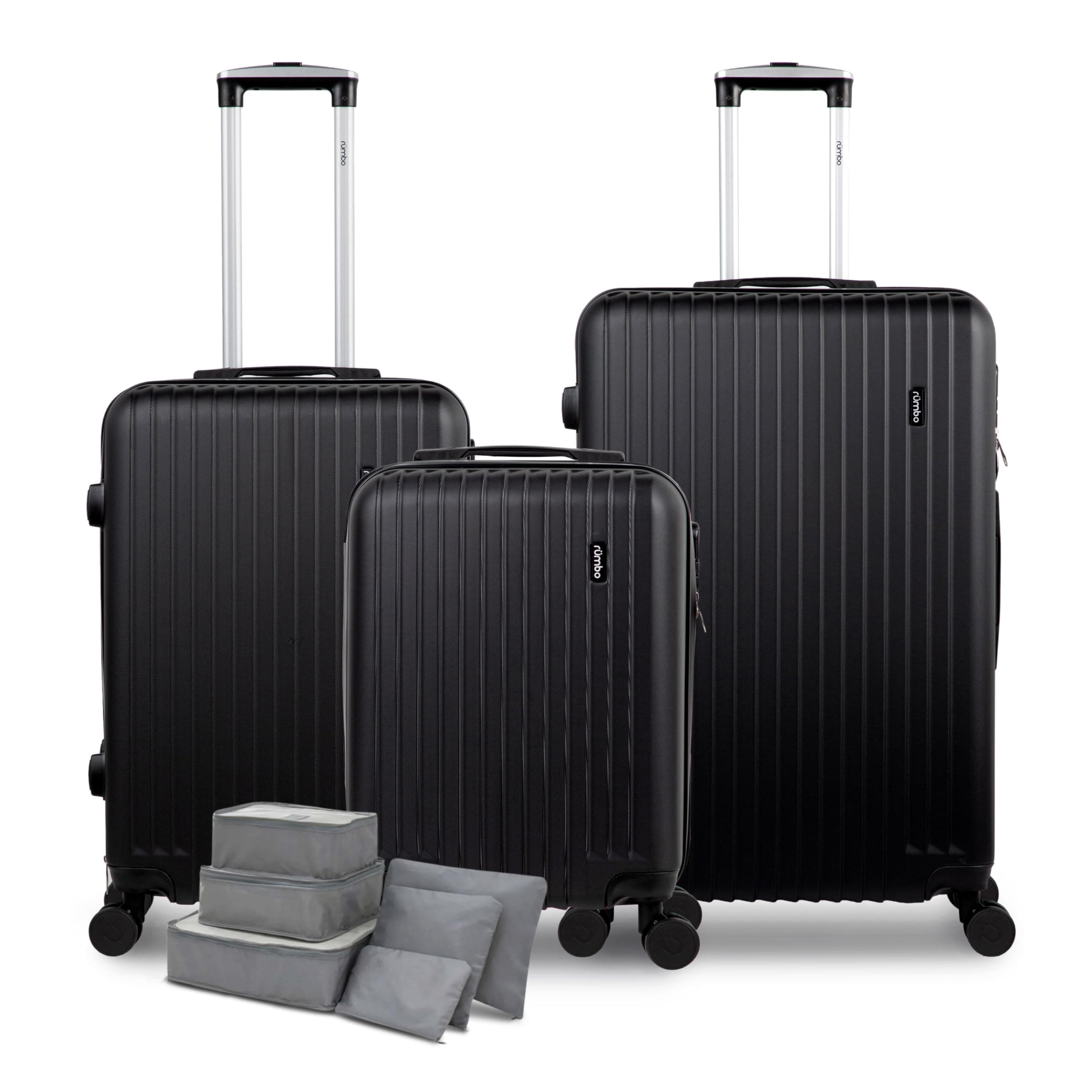 RUMBO Set de 3 Maletas ABS Ultra Resistente Tamaños 20”