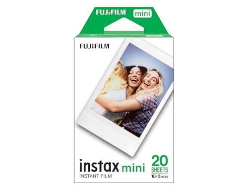 Instax Fujifilm, Película Mini, Paquete con 20 Piezas