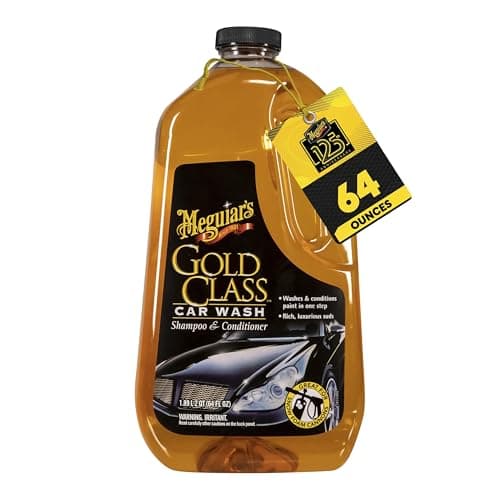 Meguiar's Gold Class Champú y Acondicionador para Lavar Auto