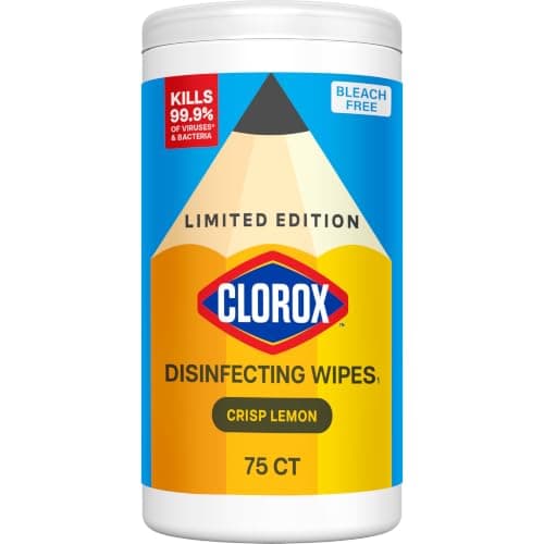 Toallitas Desinfectantes Clorox Limón 75 Un