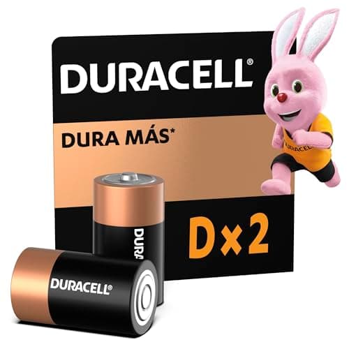 Duracell Pilas Tipo D Alcalinas 1.4V