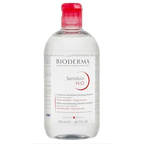 Bioderma Crealine H2O Solution Makeup Remover Micellaire Demaquillante, 16.9 Oz