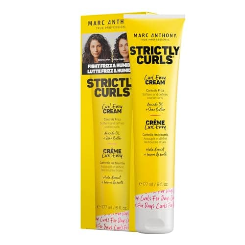 Marc Anthony Strictly Curls Curl Envy Perfect Curl Cream, 6 Ounce Tube Curl Styling Cream Fights