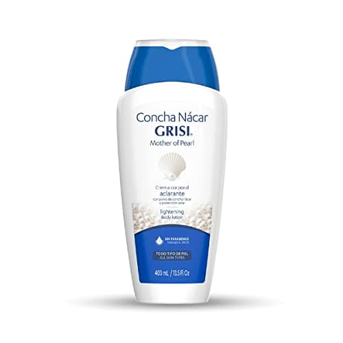 Crema Corporal Concha Nácar Grisi l Ayuda a aclarar la piel devolviéndole su tono natural, 400 ml